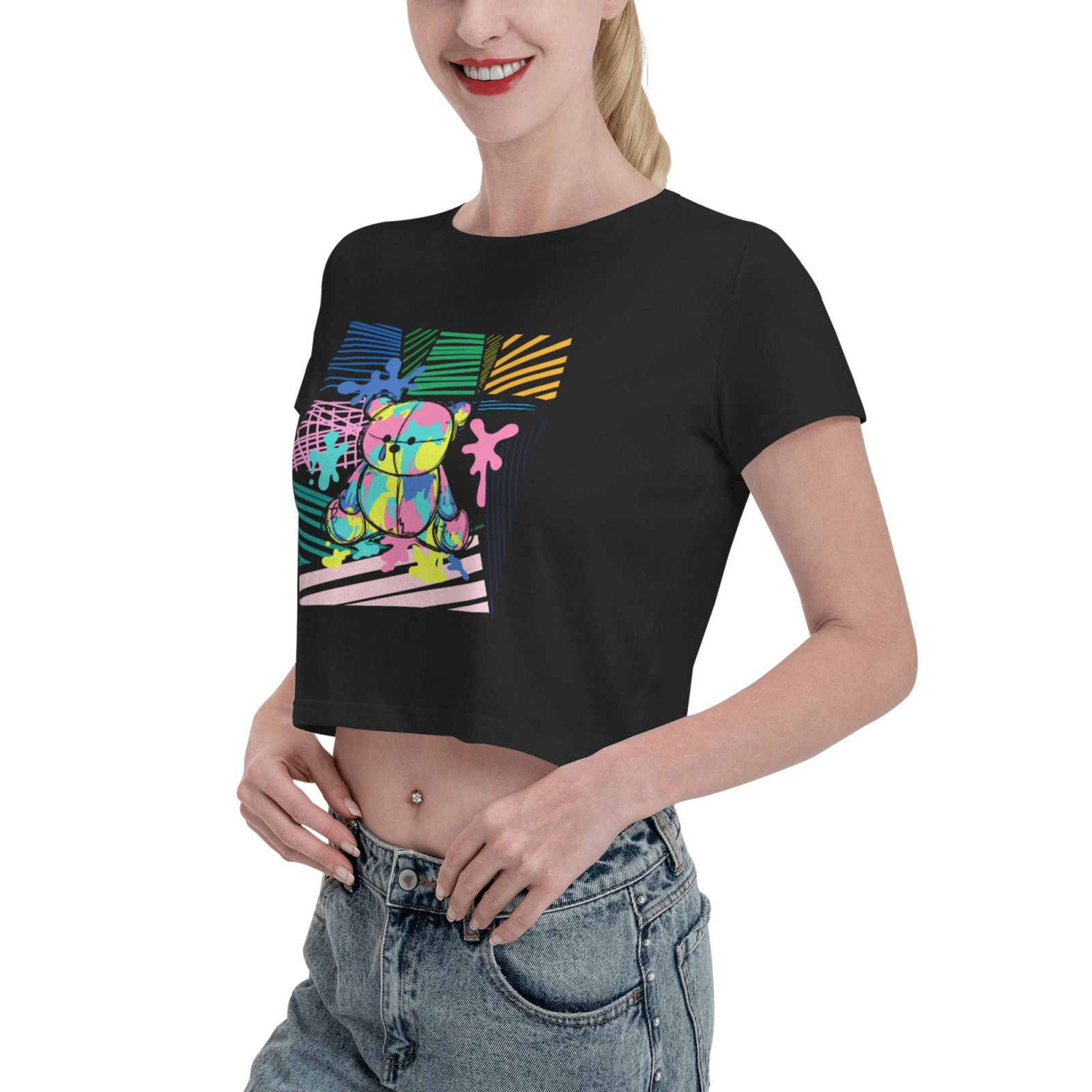 Leak Navel T-shirt