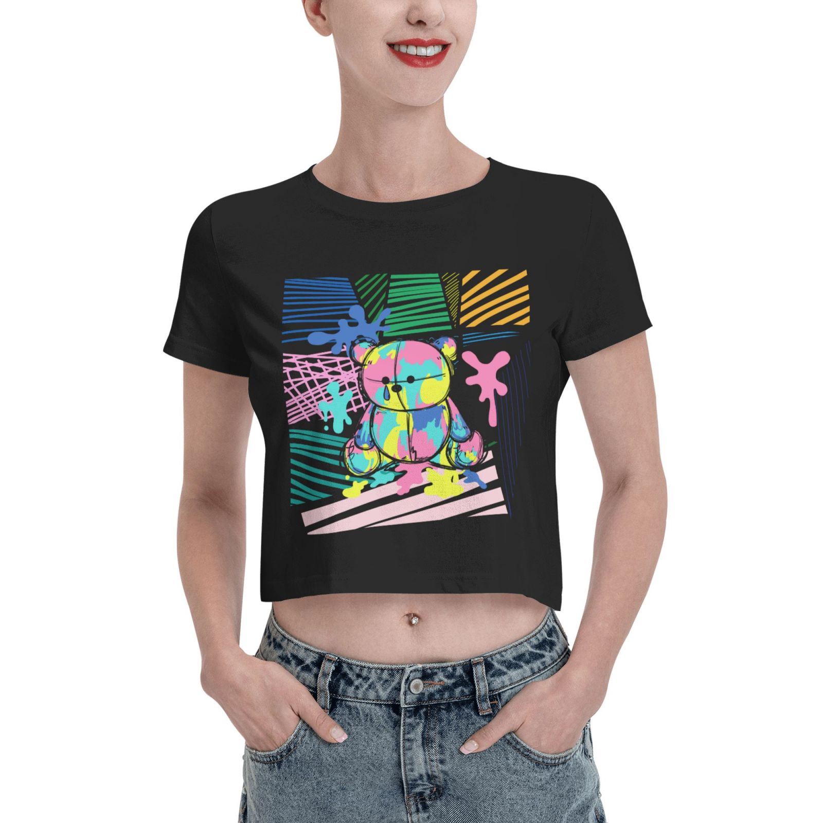 Leak Navel T-shirt