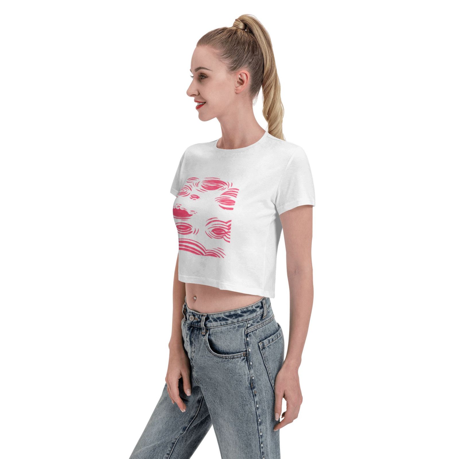 Leak Navel T-shirt