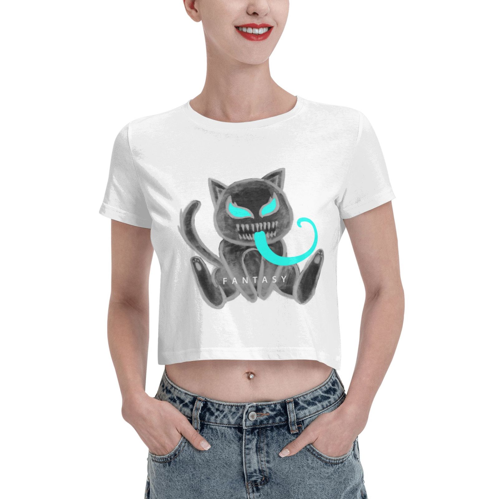 Leak Navel T-shirt