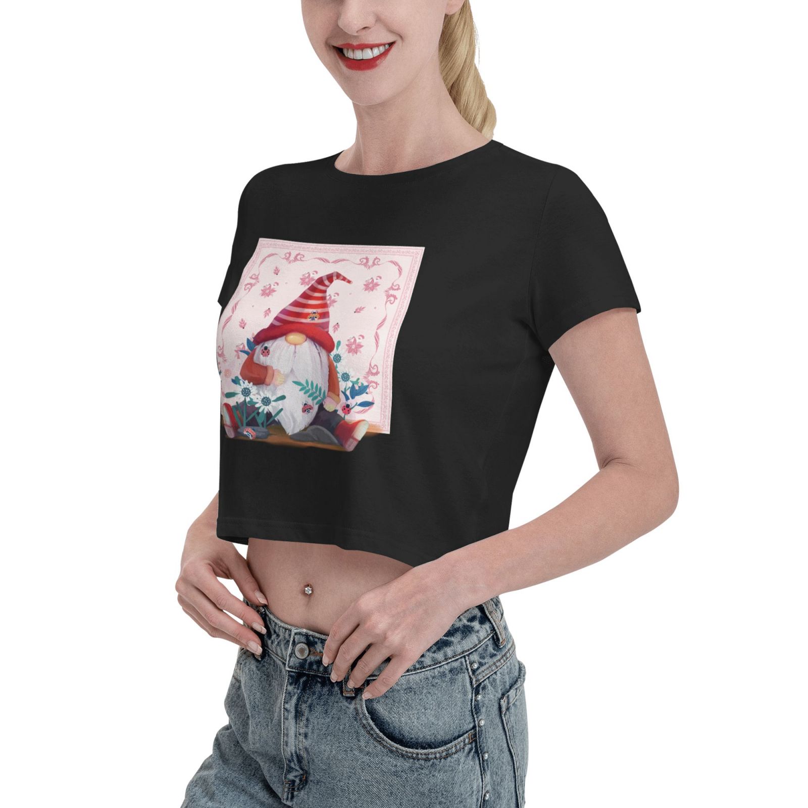 Leak Navel T-shirt