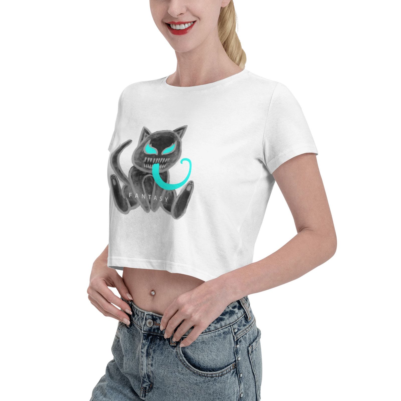 Leak Navel T-shirt