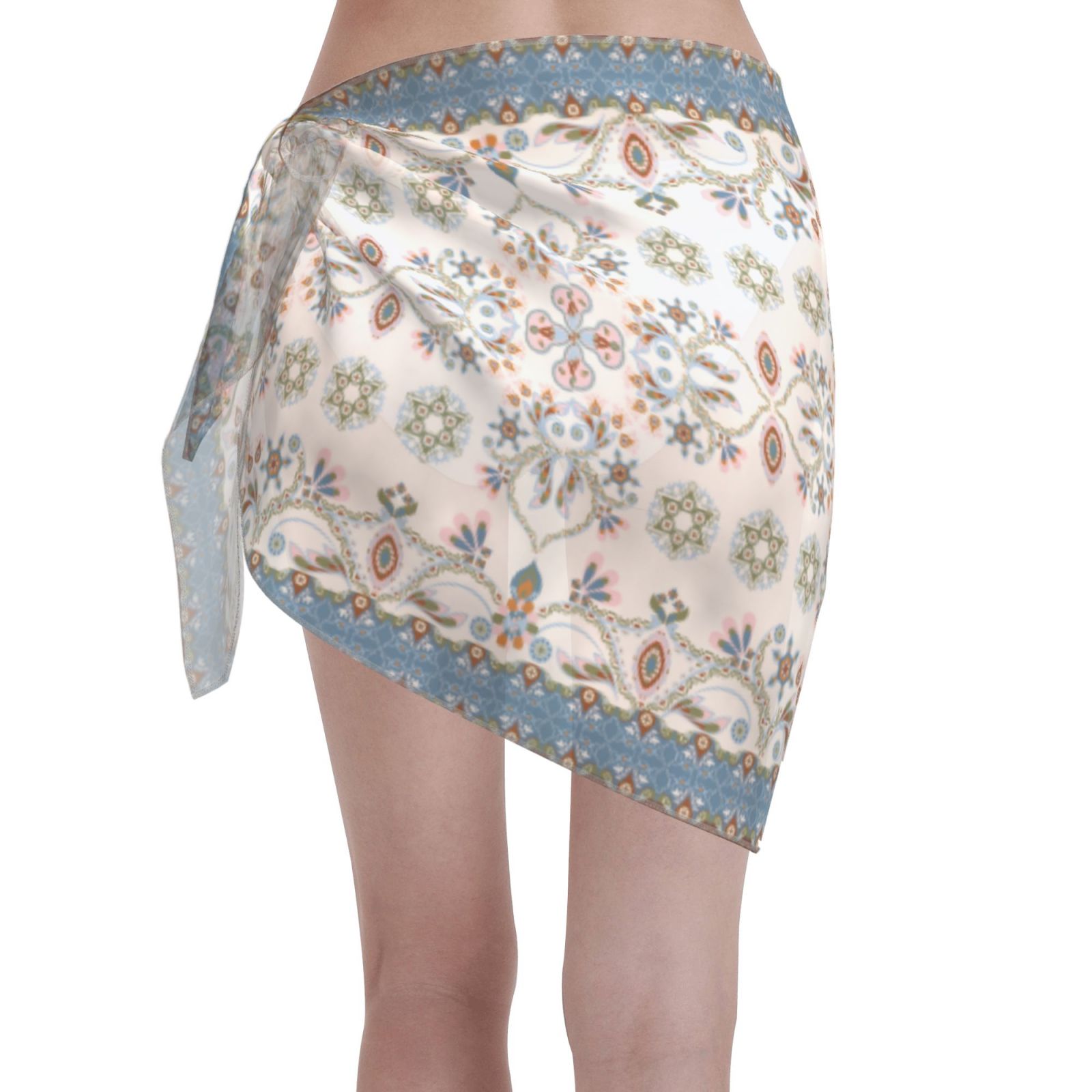 Women Short Sarongs Beach Wrap