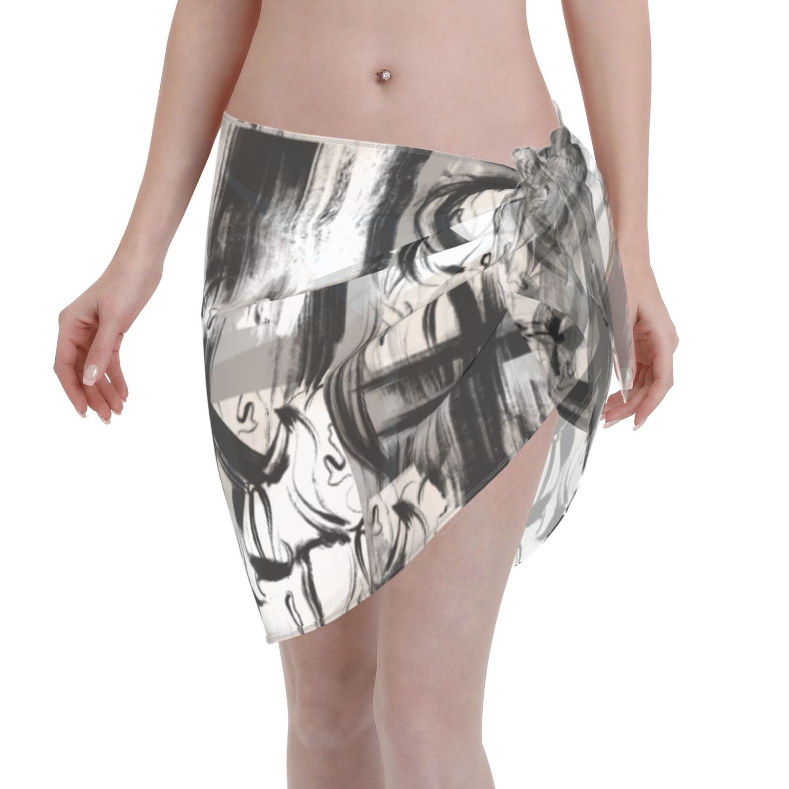 Women Short Sarongs Beach Wrap