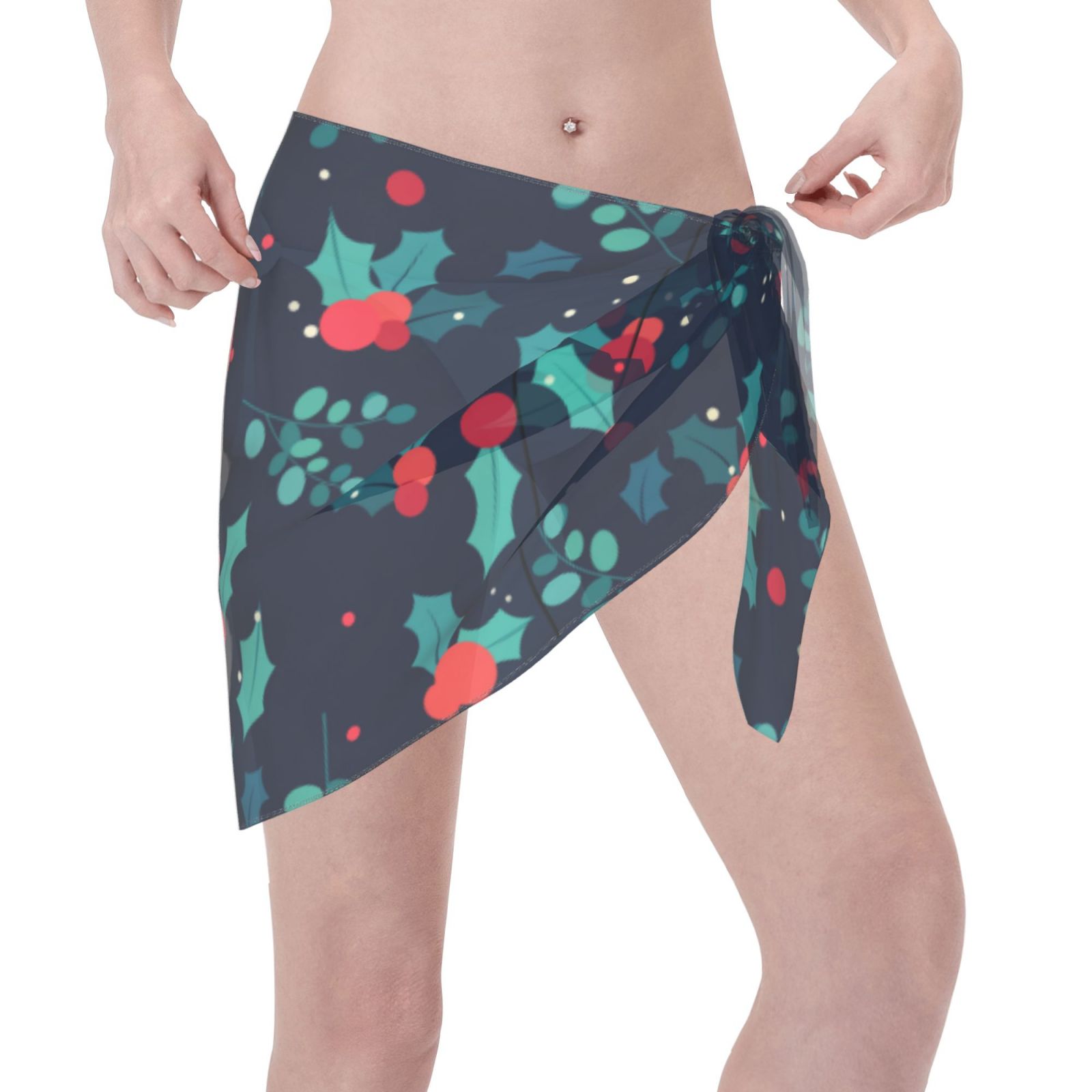 Women Short Sarongs Beach Wrap