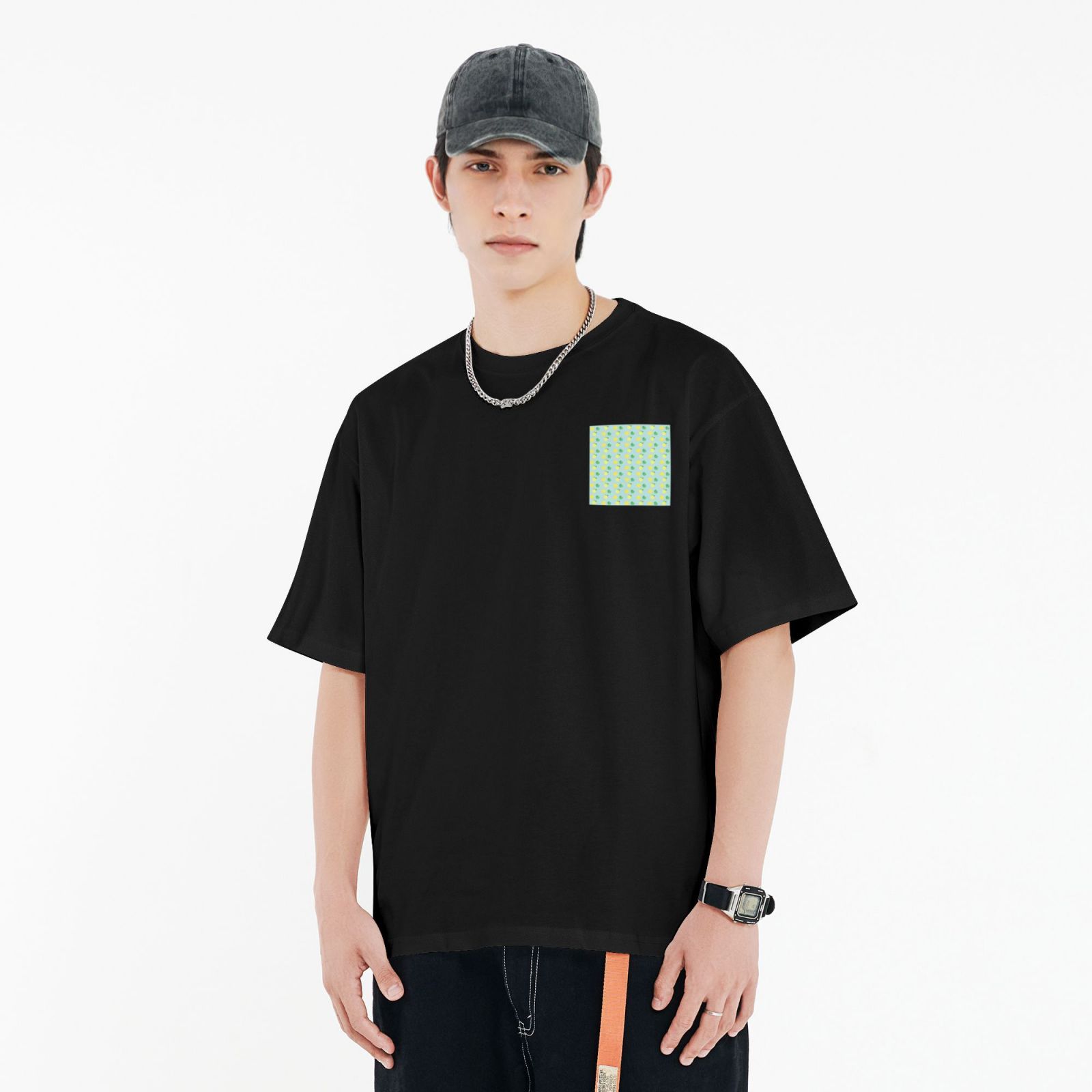 Men's Thick Cotton T-Shirt