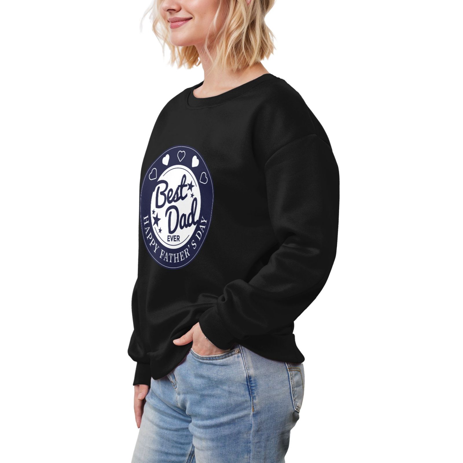 Women's Fleece Crew-neck Hoodie