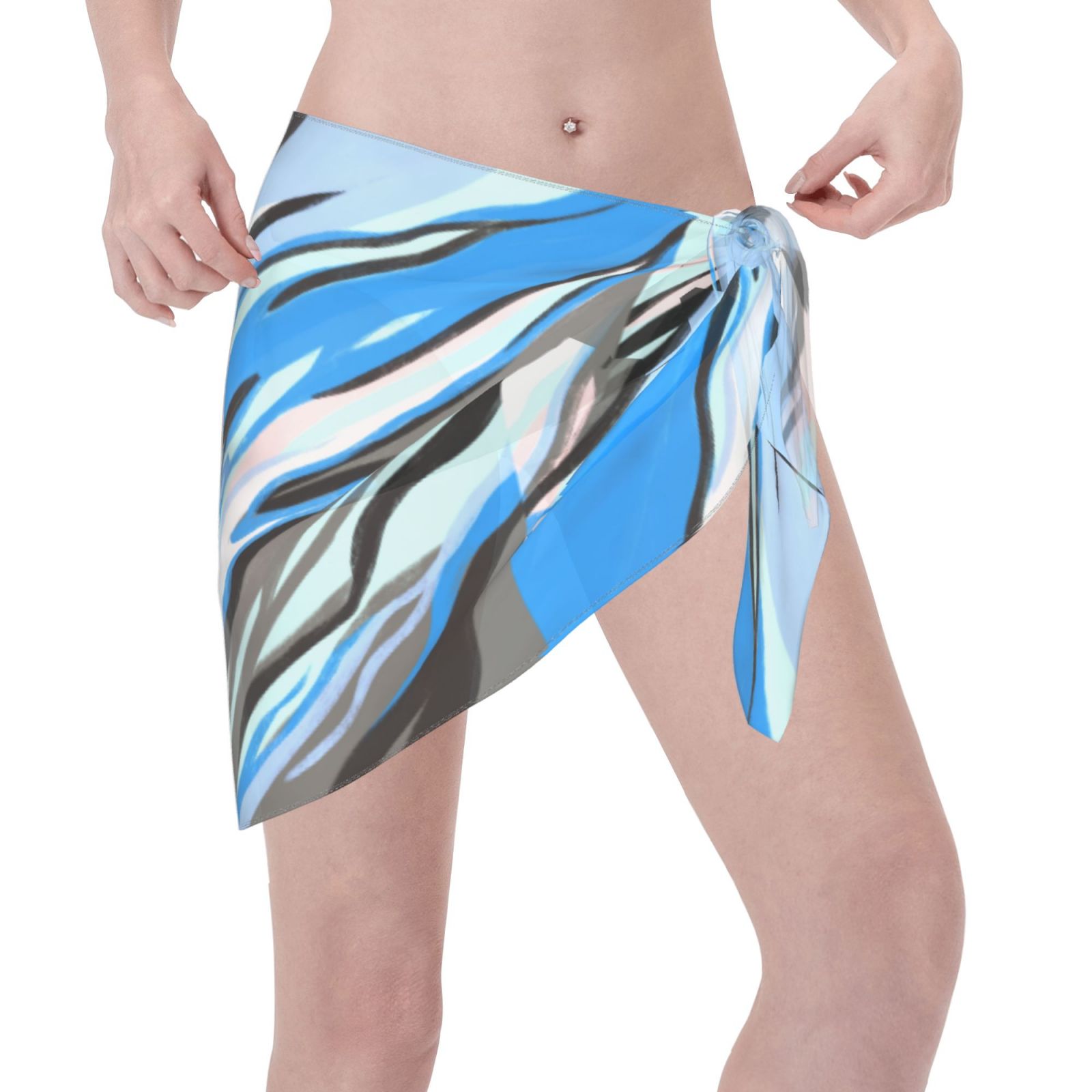 Women Short Sarongs Beach Wrap