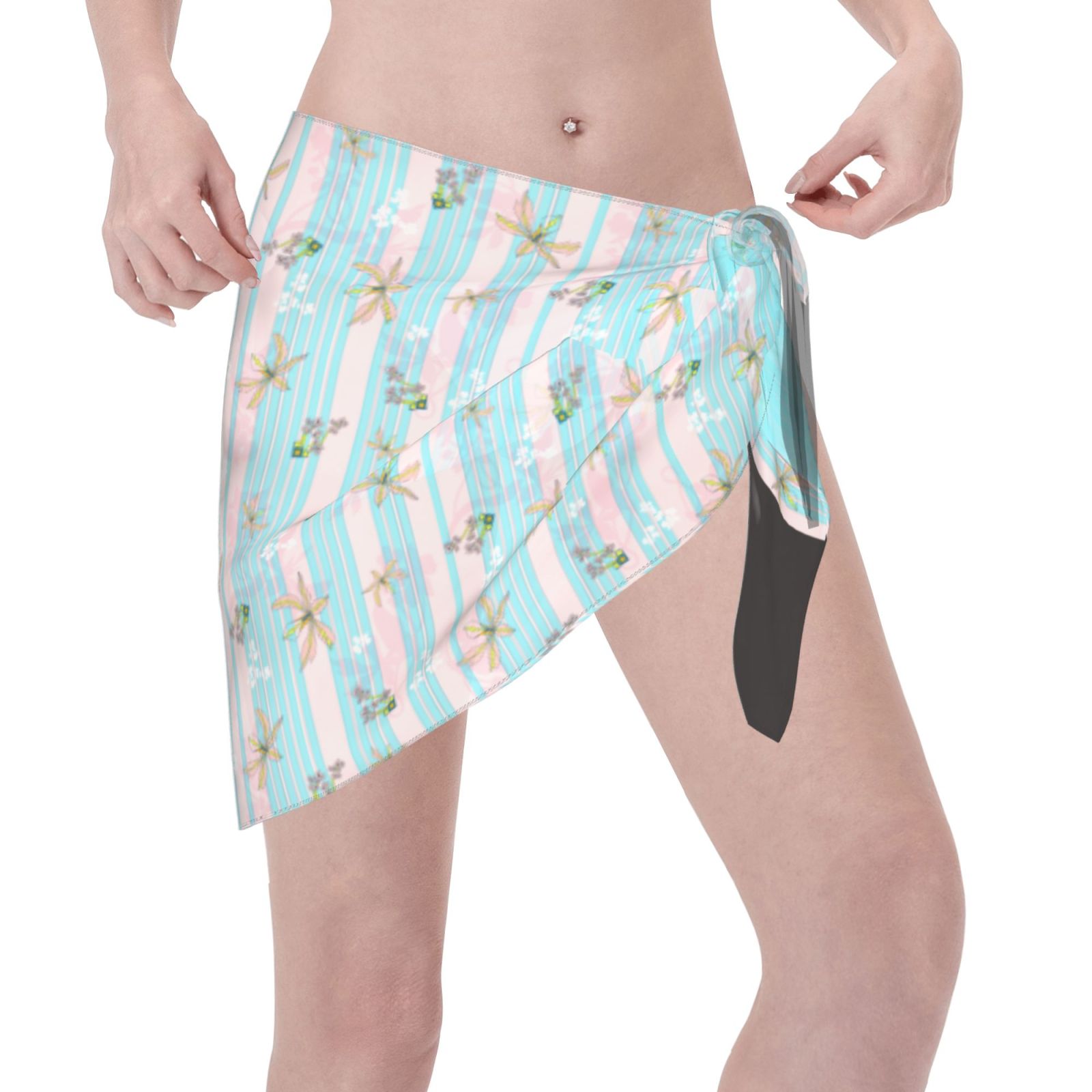 Women Short Sarongs Beach Wrap