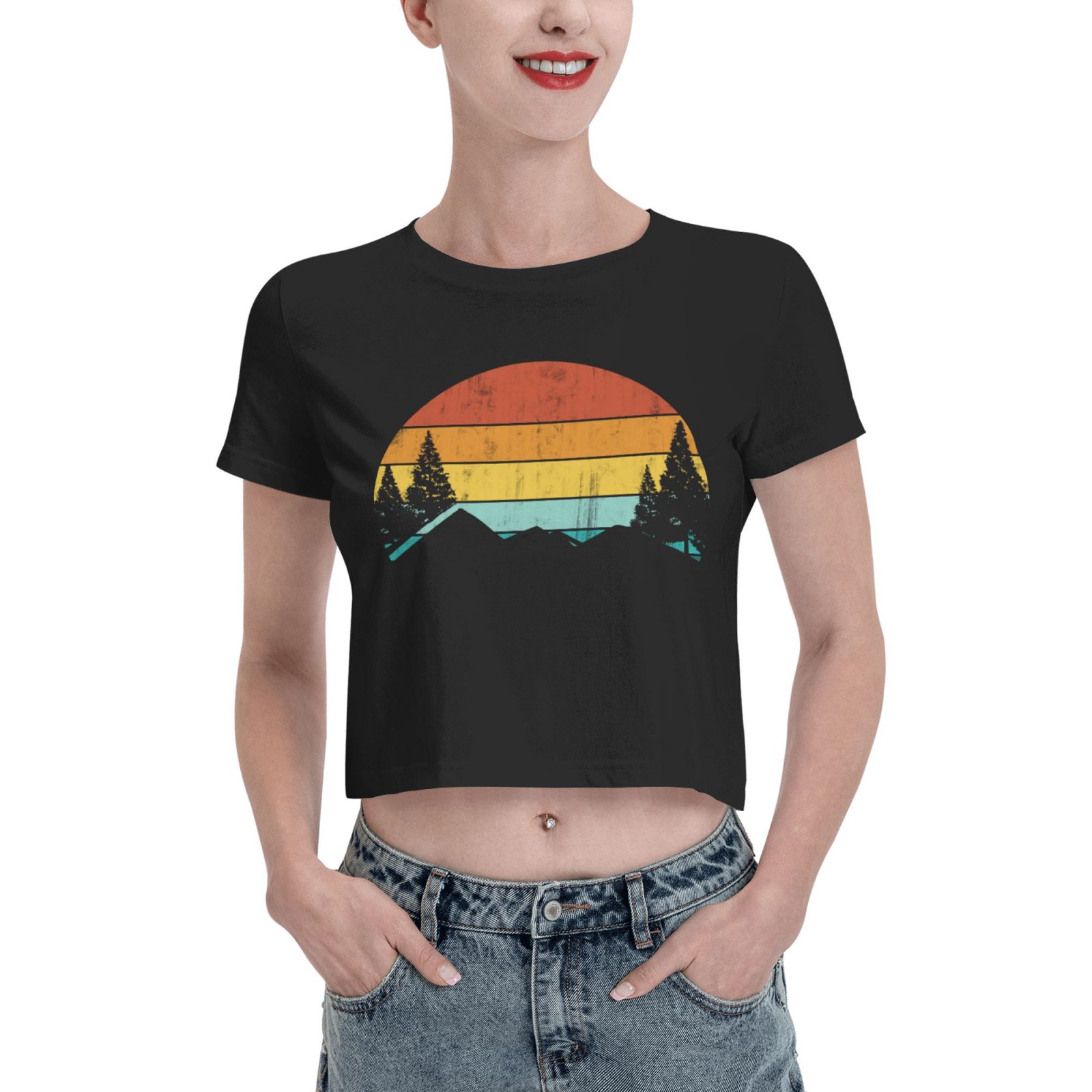 Leak Navel T-shirt