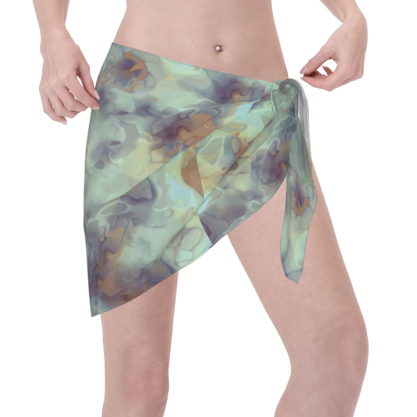 Women Short Sarongs Beach Wrap