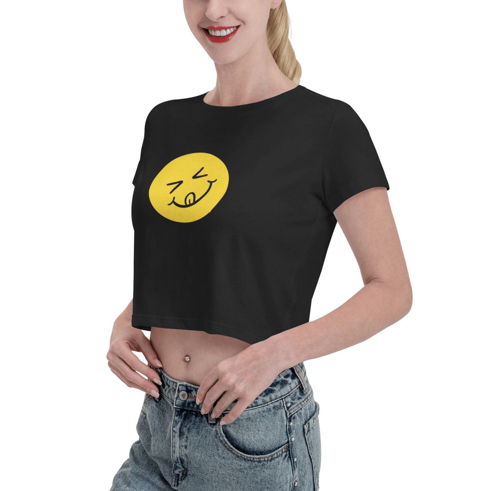 Leak Navel T-shirt