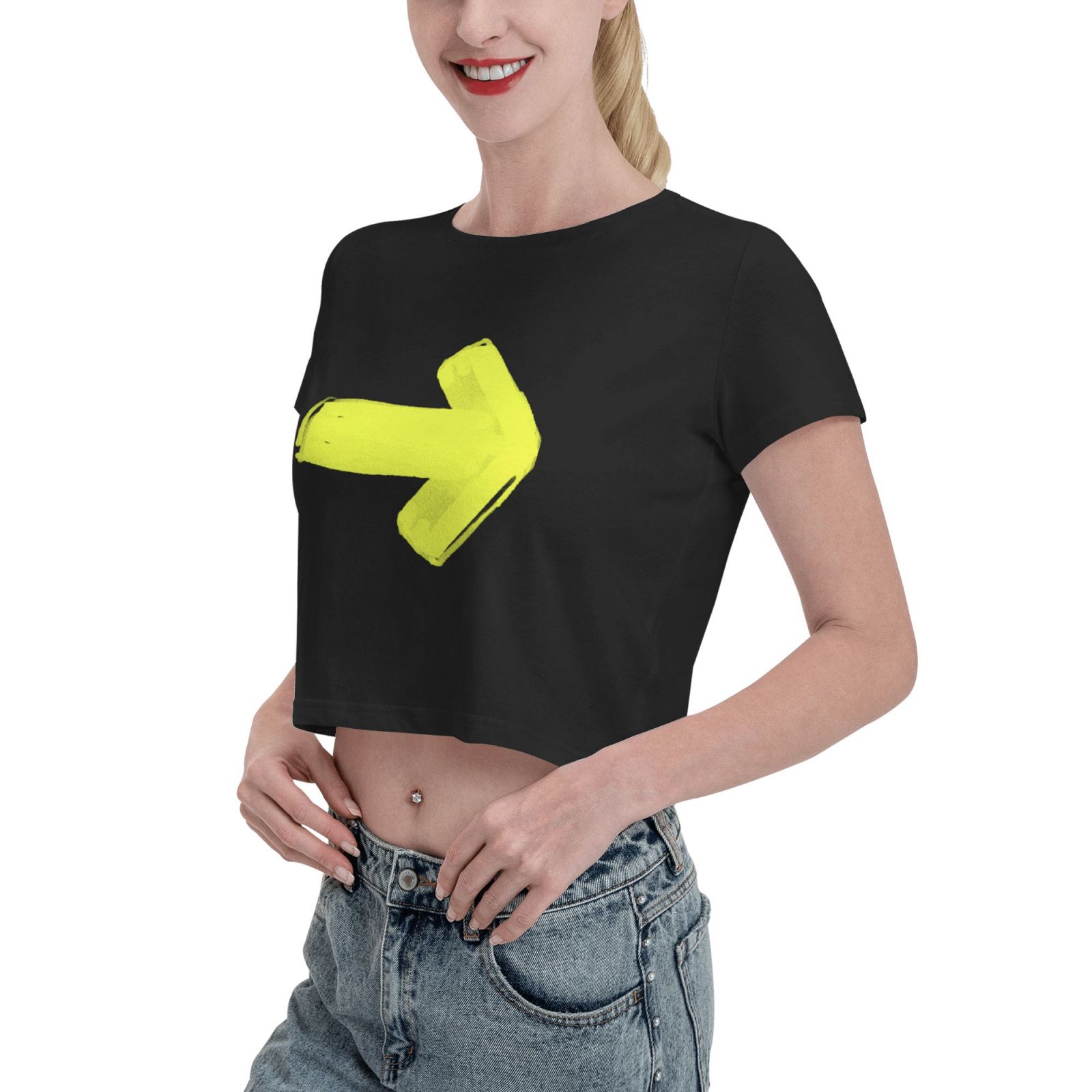 Leak Navel T-shirt