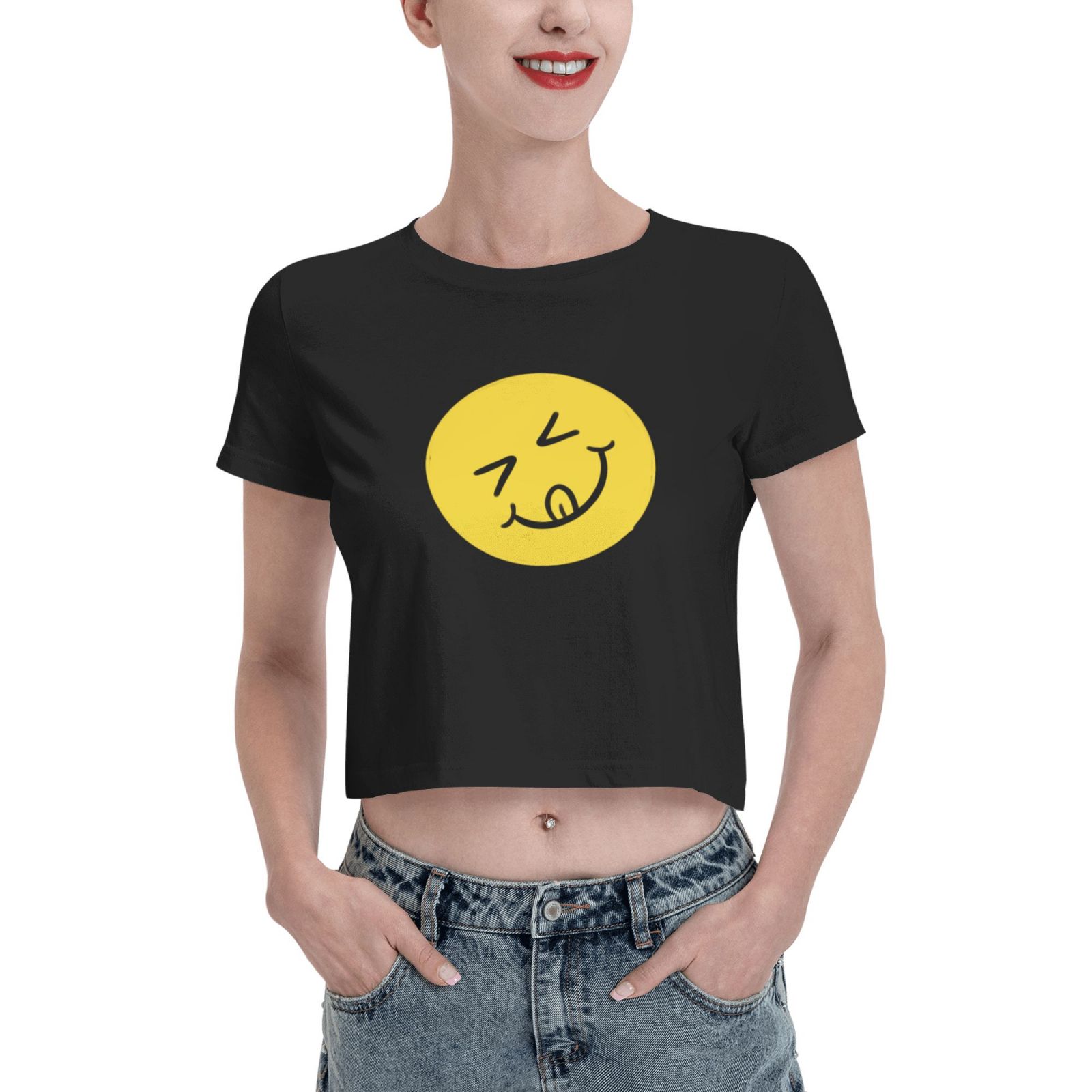 Leak Navel T-shirt