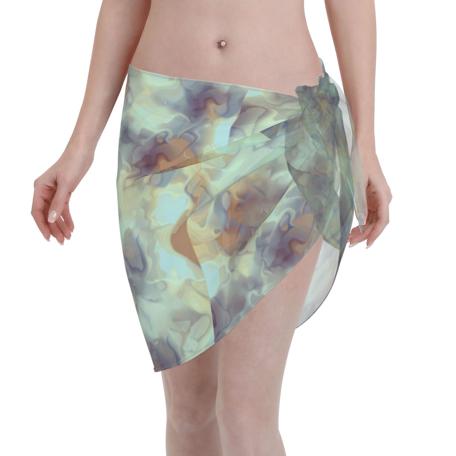 Women Short Sarongs Beach Wrap