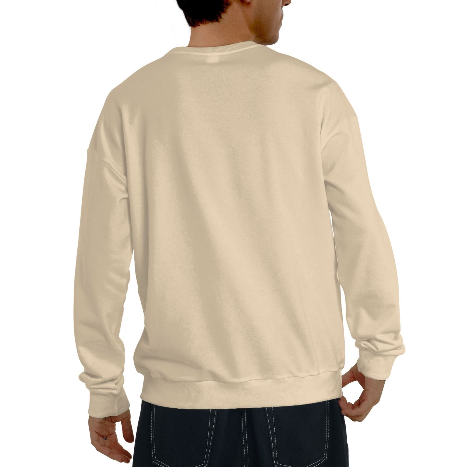 Men's Fleece Crew-neck Hoodie