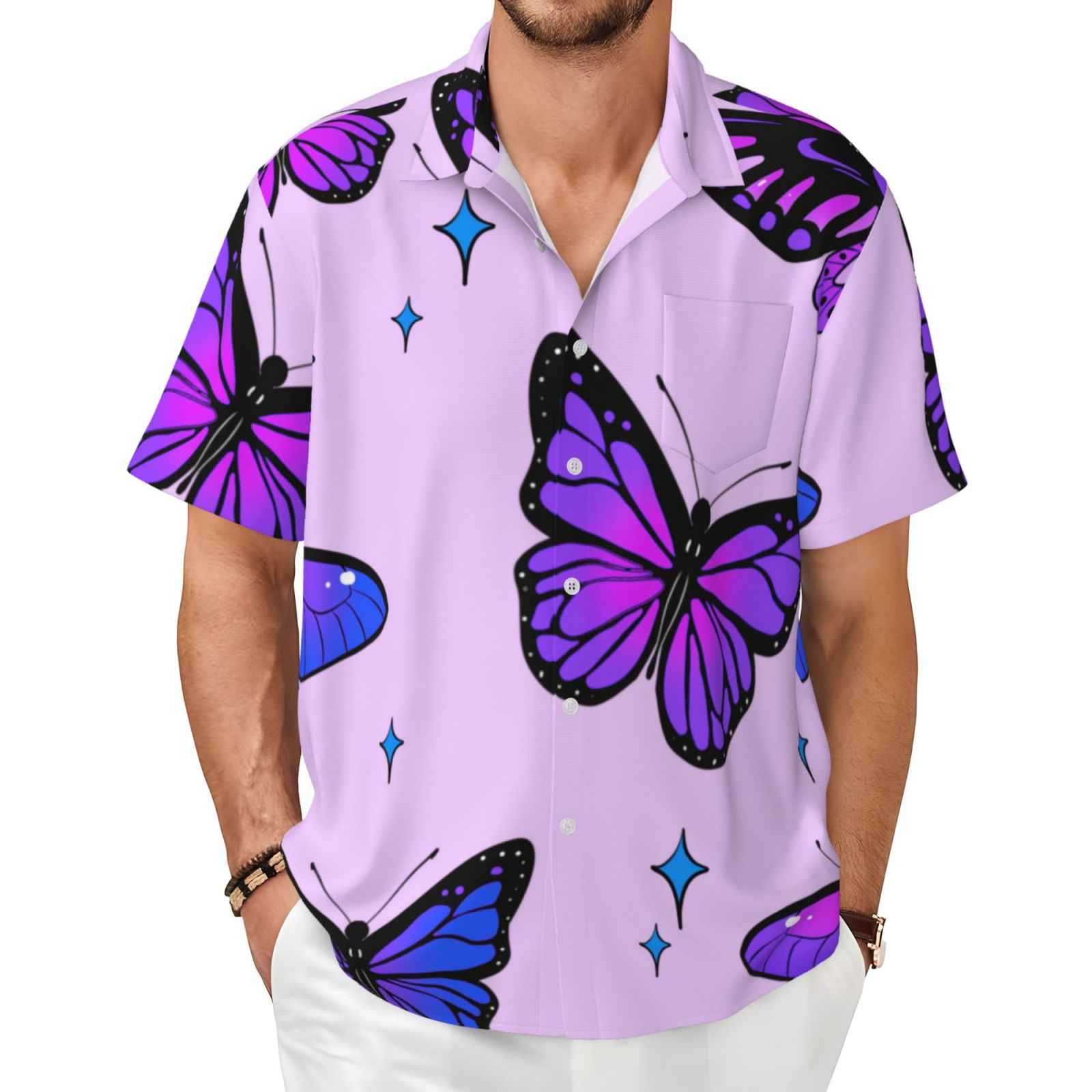 Men's Short-sleeved Shirt