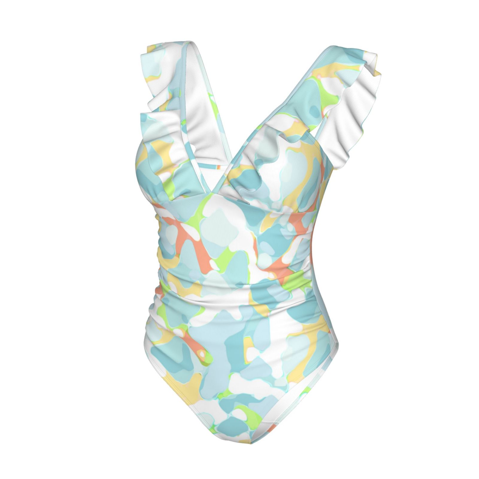 Women's Ruffle One Piece Swimsuit