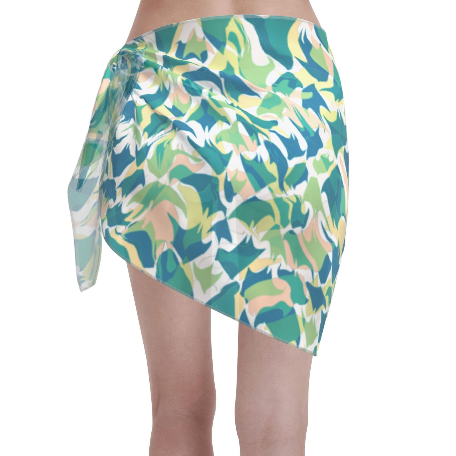 Women Short Sarongs Beach Wrap