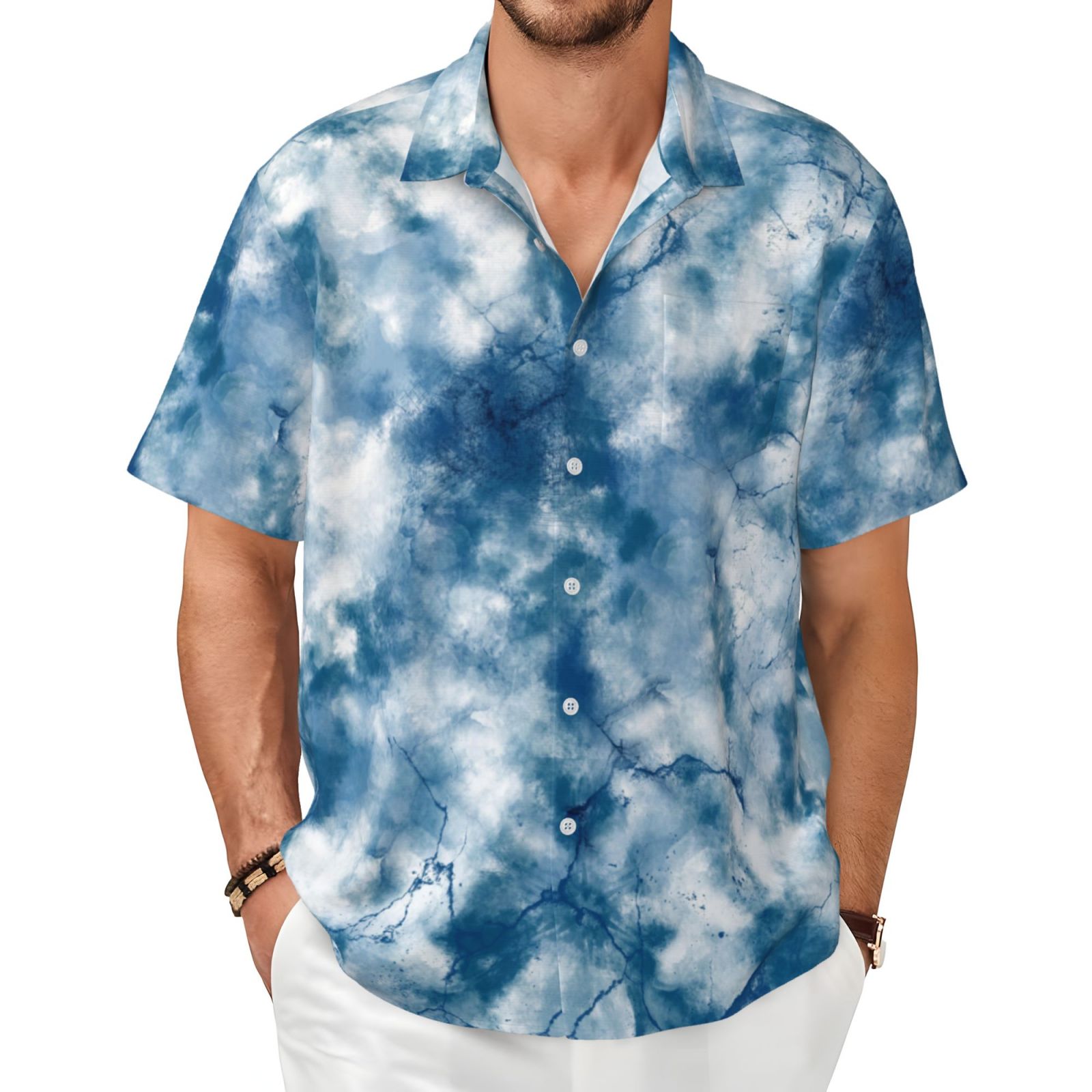 Men's Short-sleeved Shirt