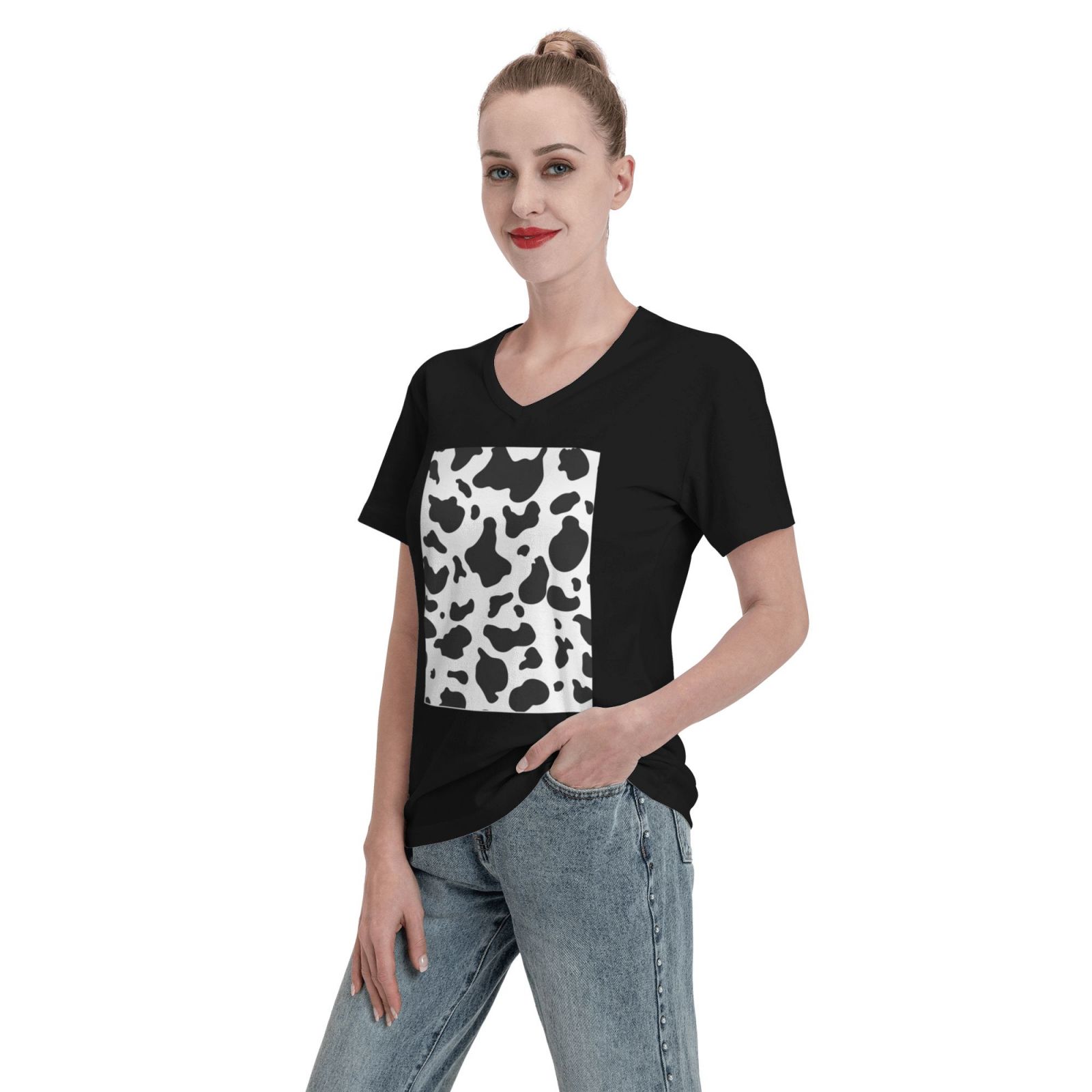 Women's V Neck T Shirts