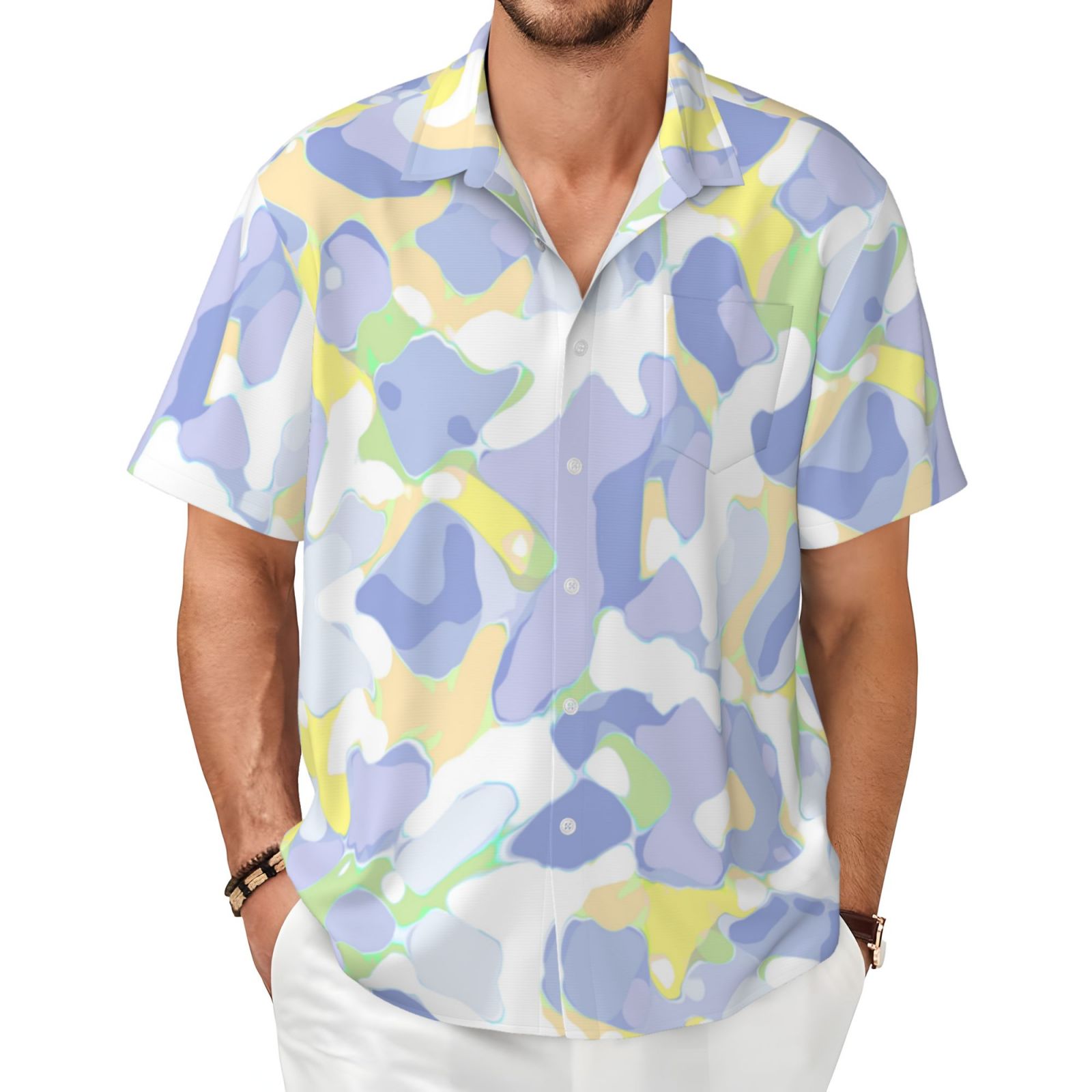 Men's Short-sleeved Shirt