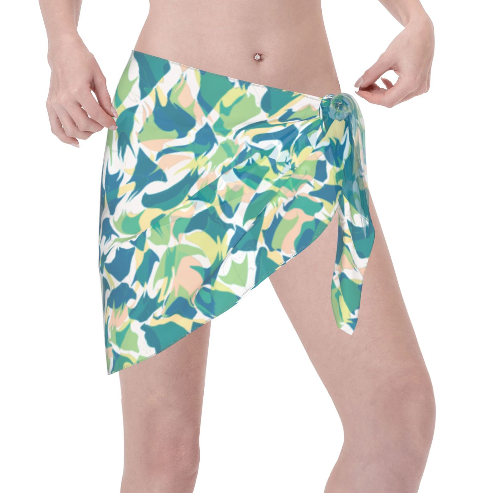 Women Short Sarongs Beach Wrap