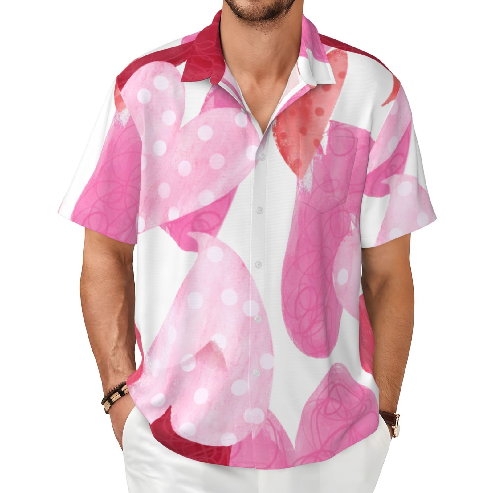 Men's Short-sleeved Shirt