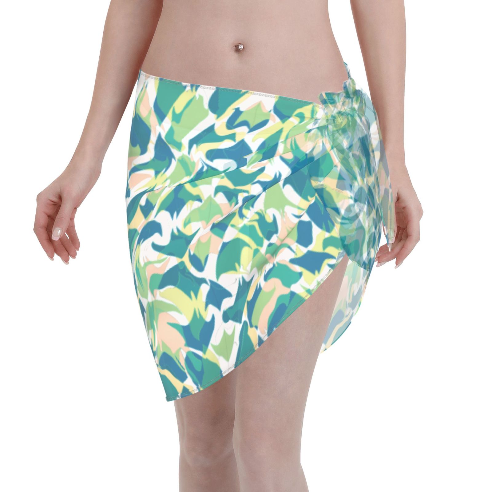 Women Short Sarongs Beach Wrap