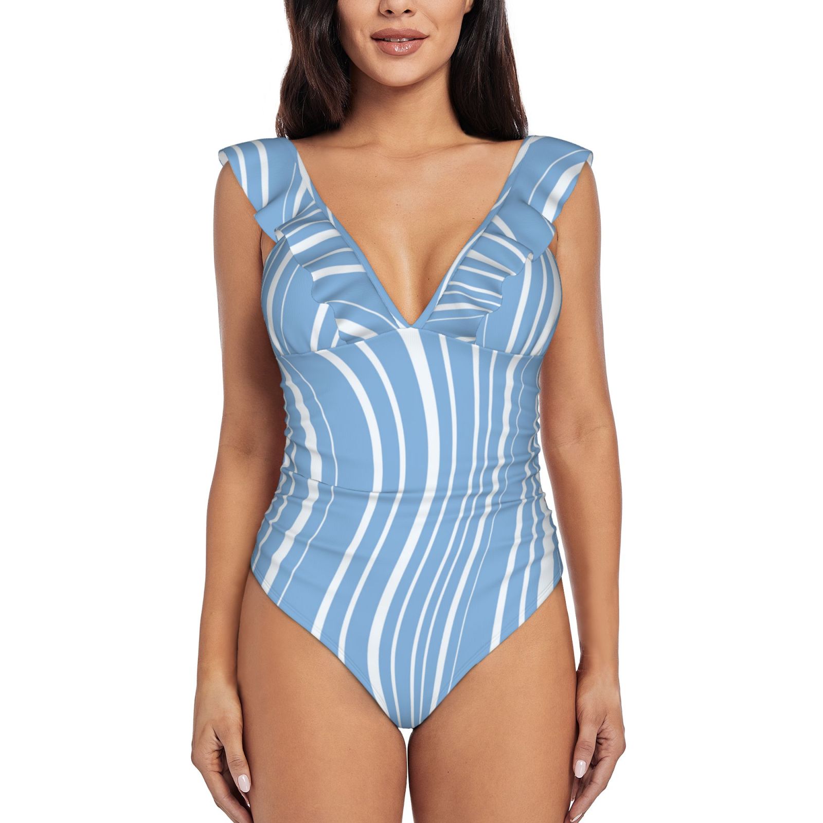 Women's Ruffle One Piece Swimsuit