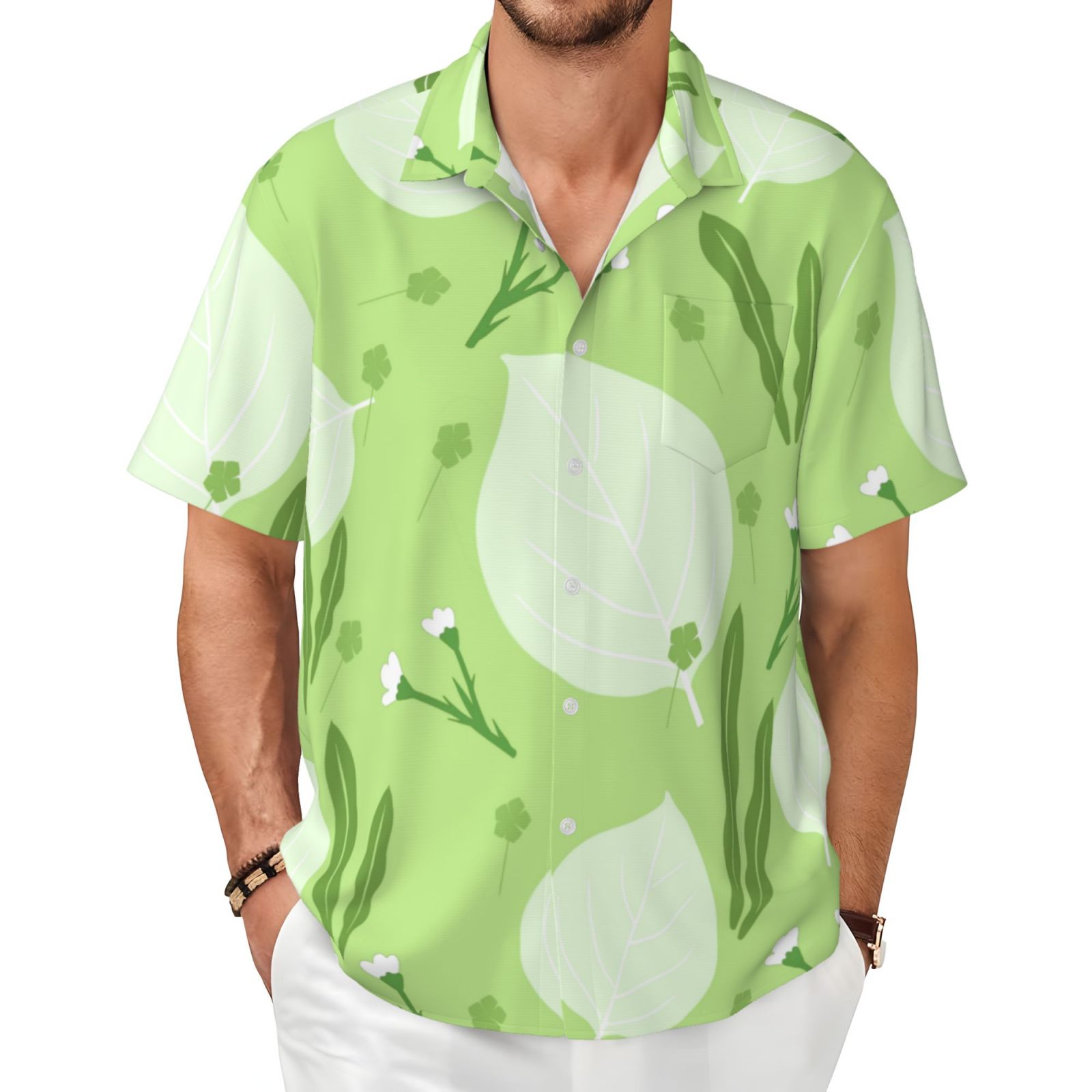 Men's Short-sleeved Shirt