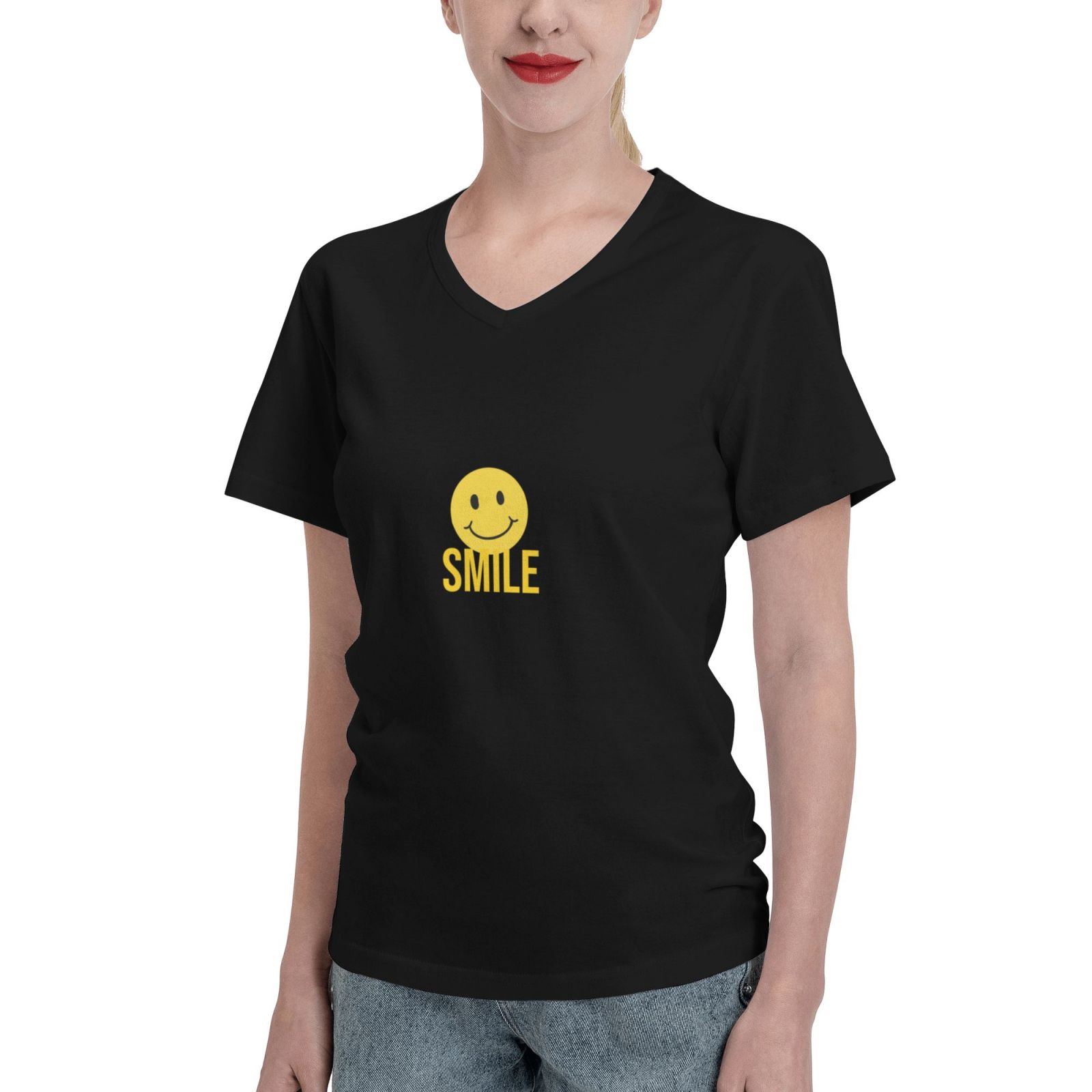 Women's V Neck T Shirts