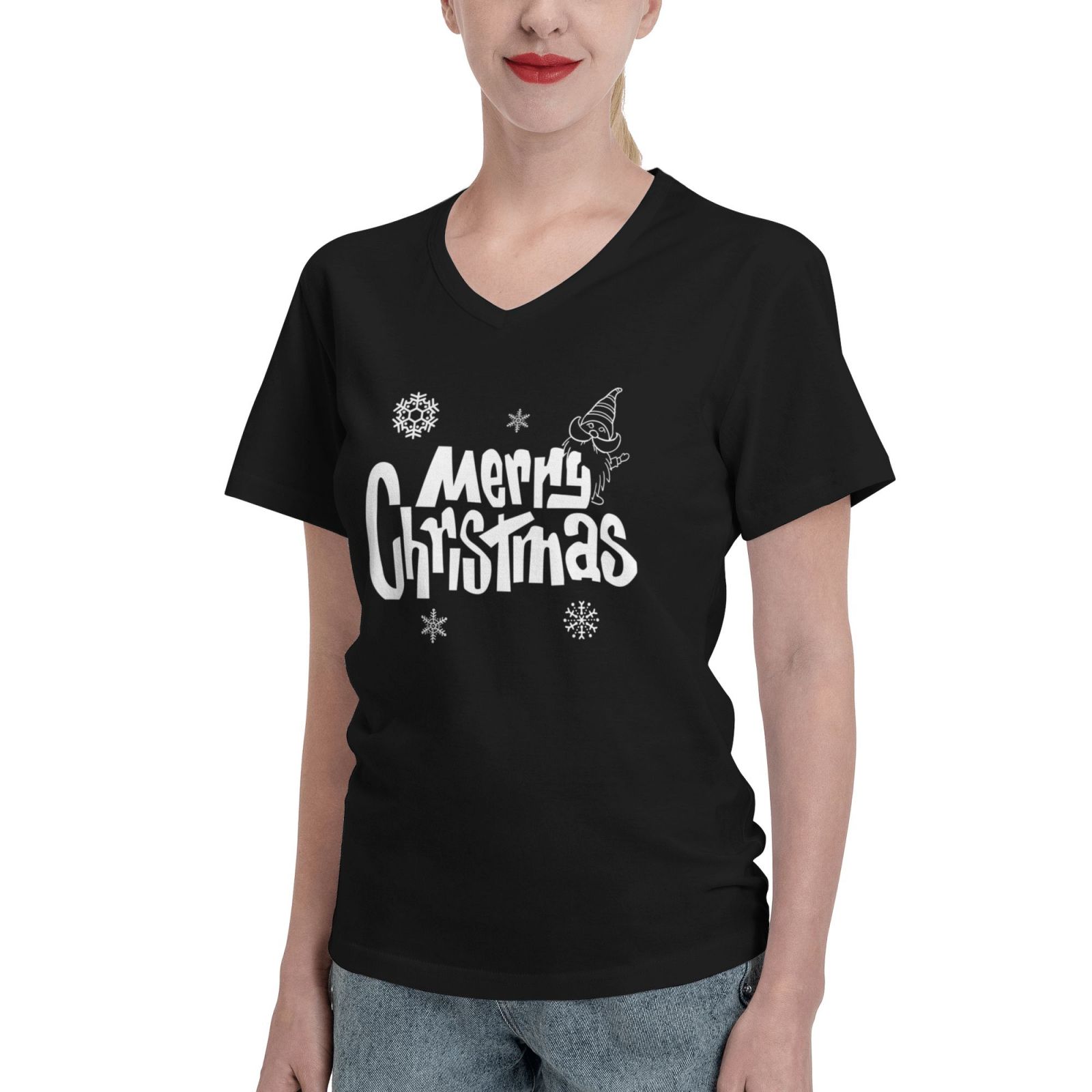 Women's V Neck T Shirts