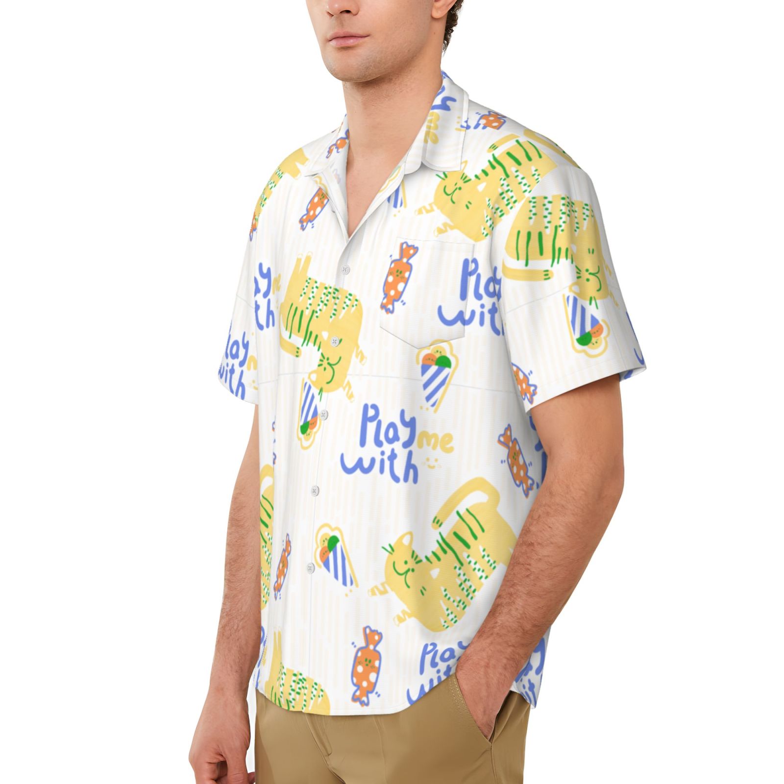 Men's Short-sleeved Shirt