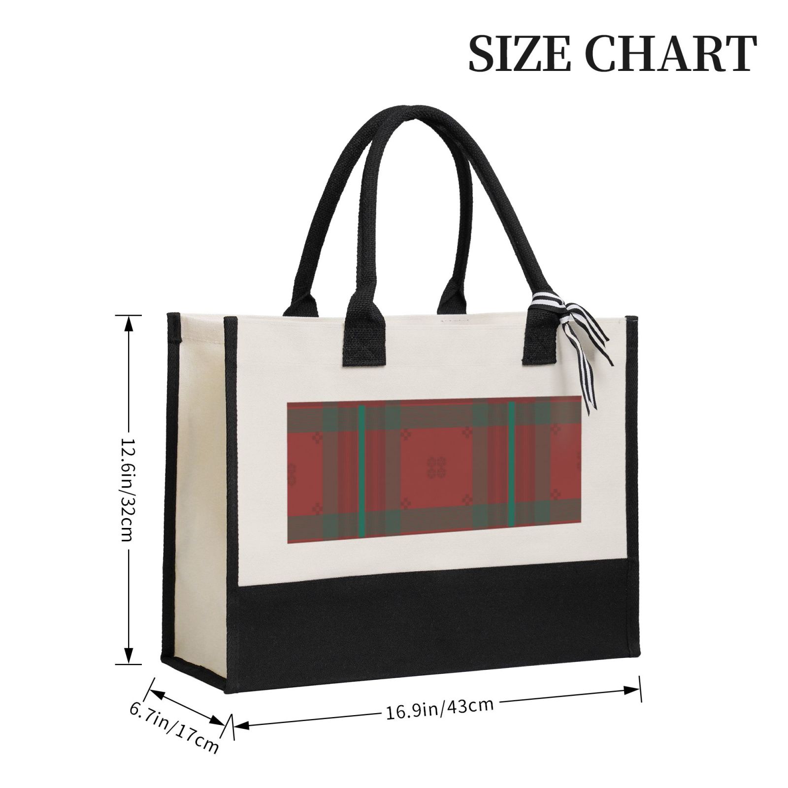 Canvas Gift Shopping Bag