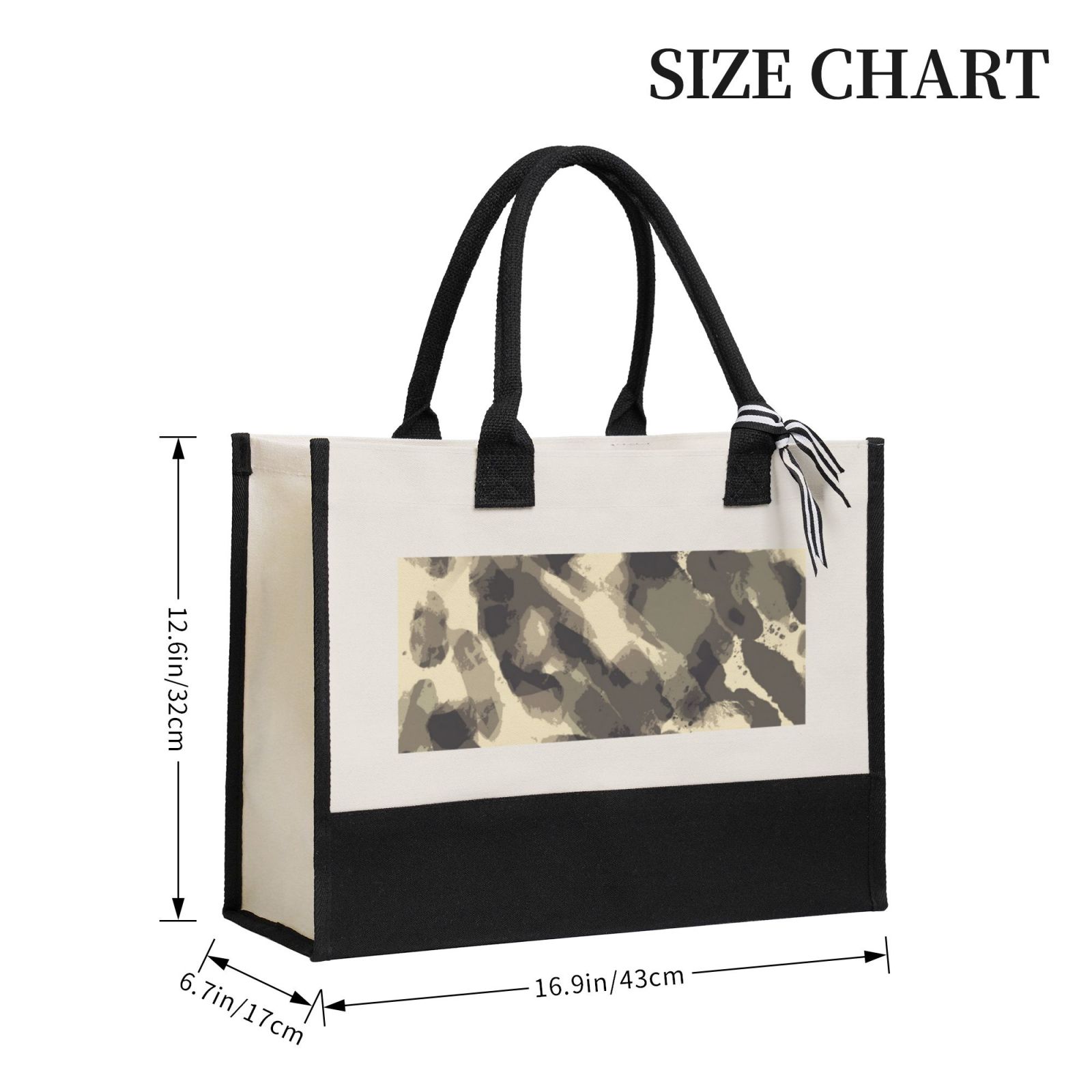 Canvas Gift Shopping Bag