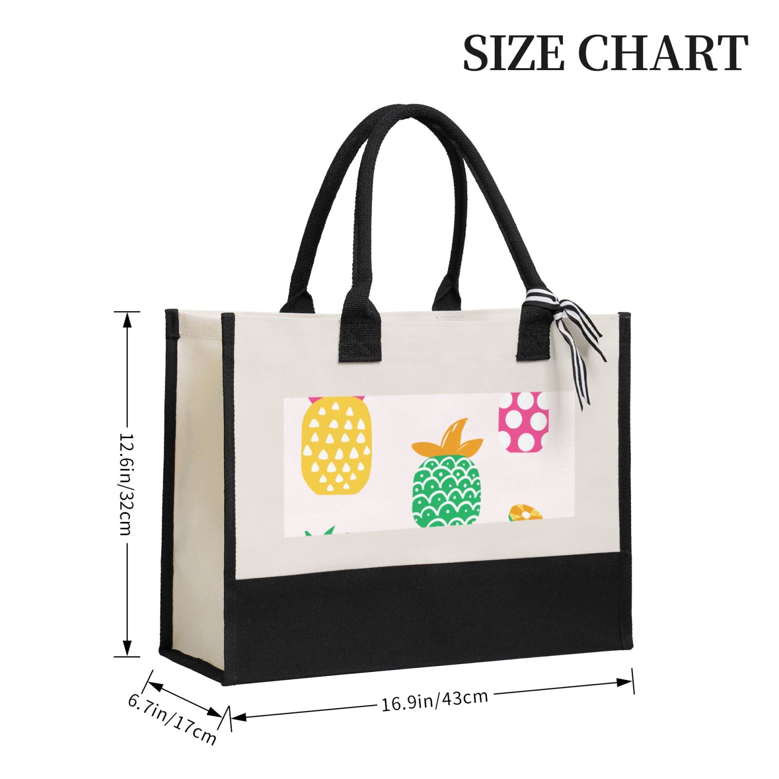 Canvas Gift Shopping Bag