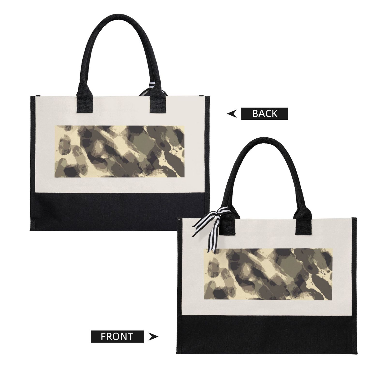 Canvas Gift Shopping Bag