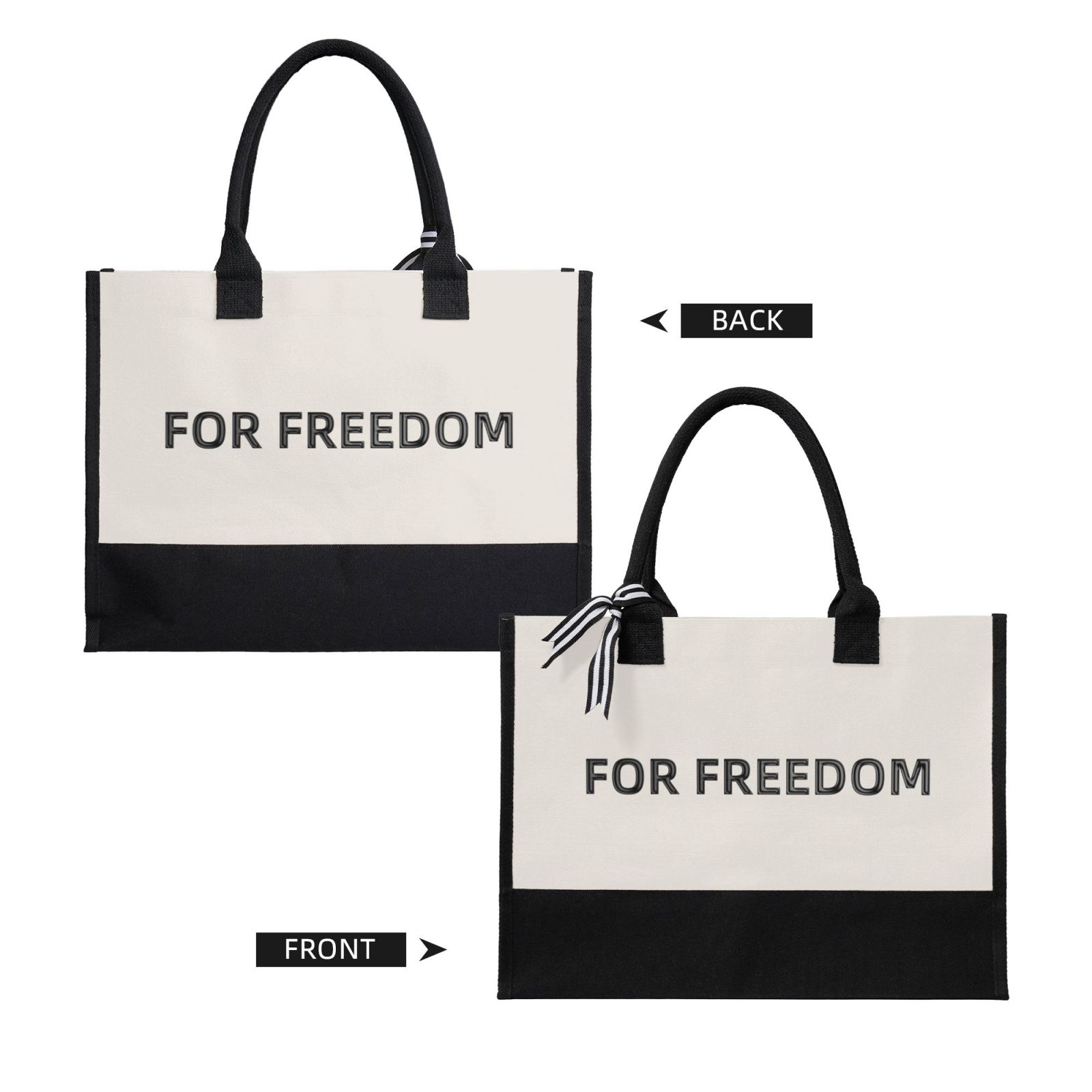 Canvas Gift Shopping Bag