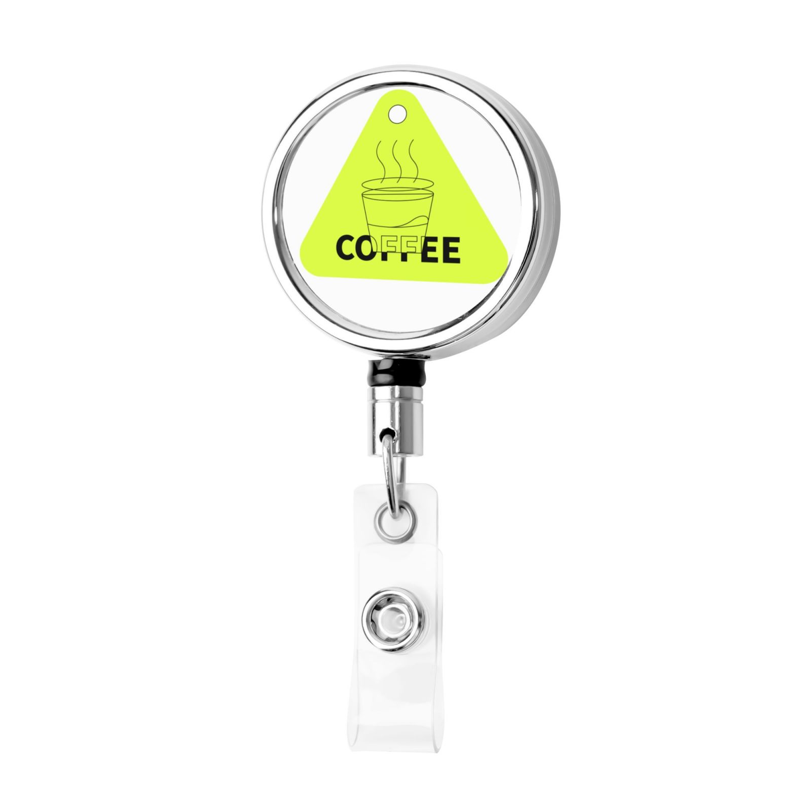 Heavy Duty Metal Retractable Badge Holder