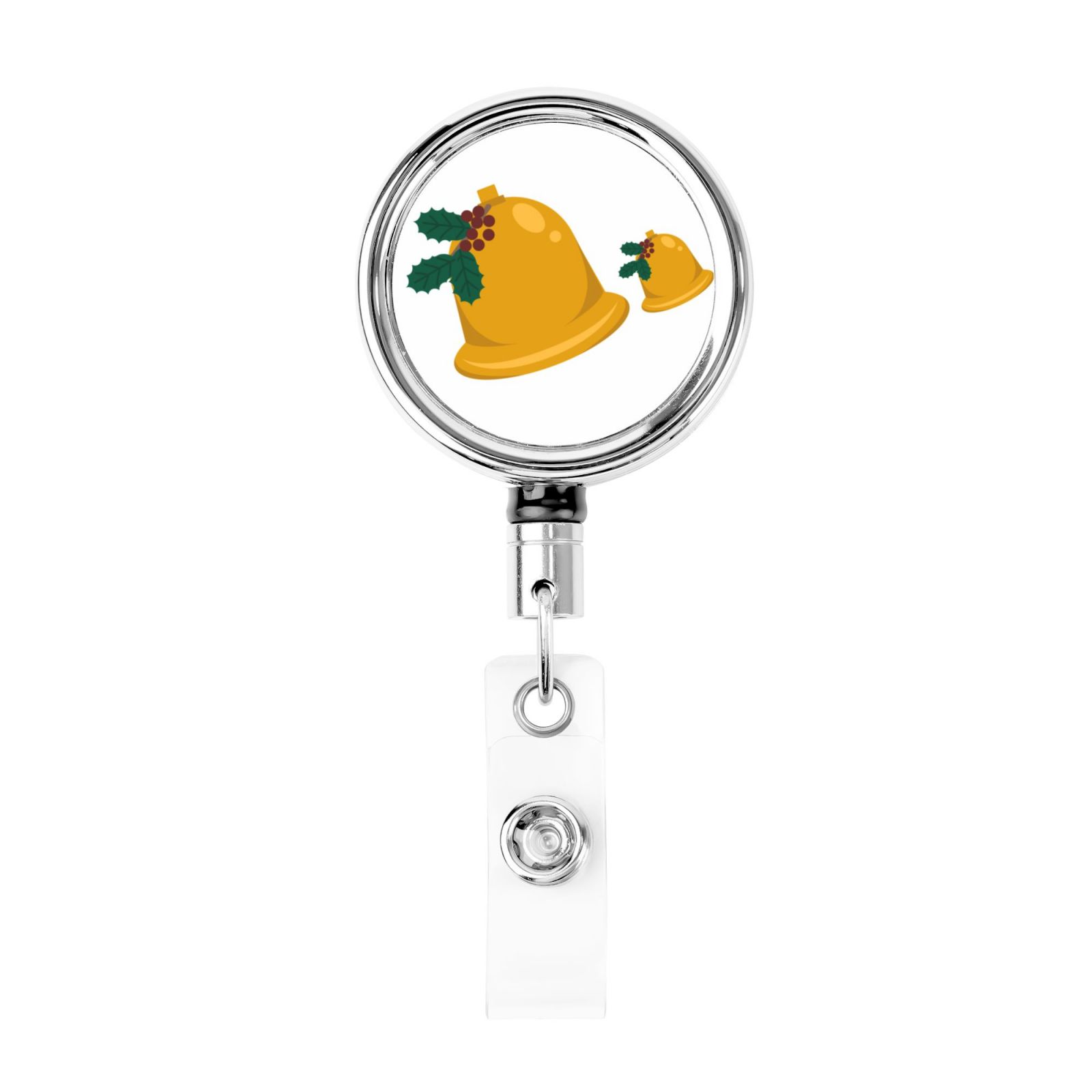 Heavy Duty Metal Retractable Badge Holder