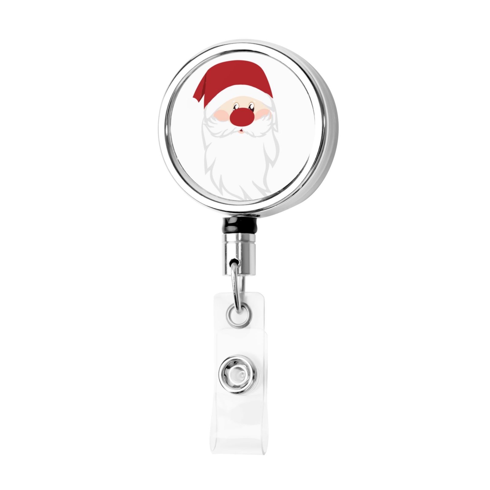 Heavy Duty Metal Retractable Badge Holder