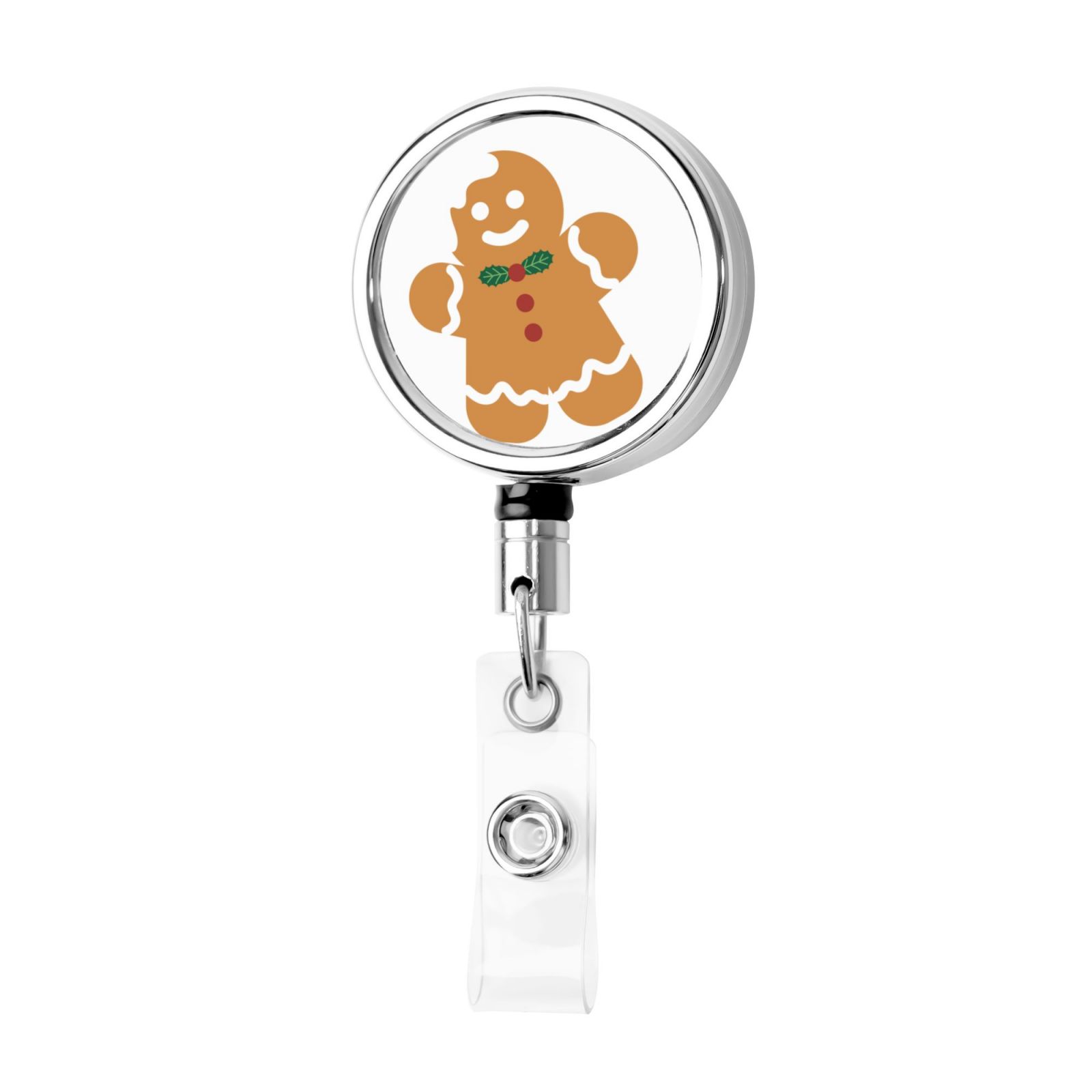 Heavy Duty Metal Retractable Badge Holder