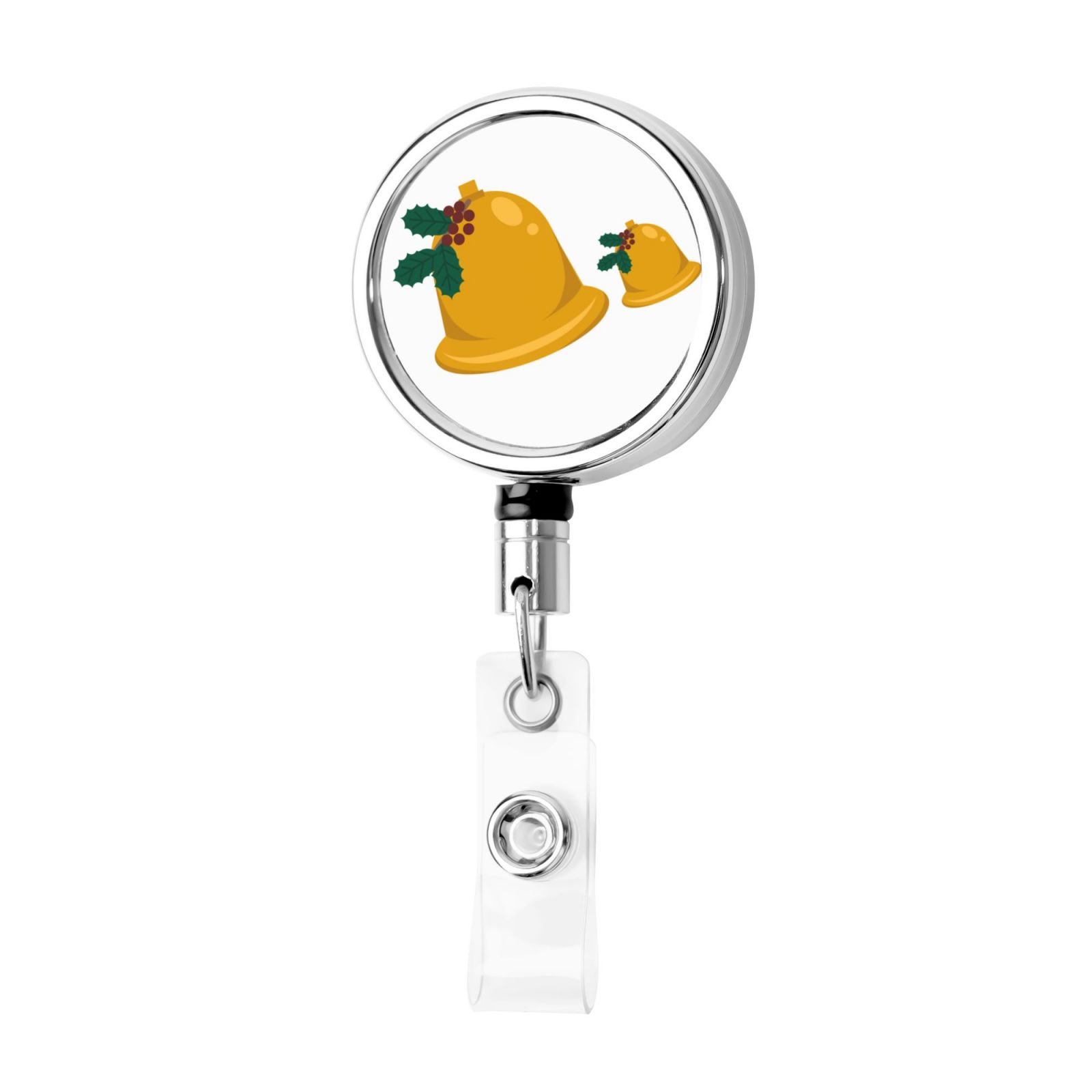 Heavy Duty Metal Retractable Badge Holder