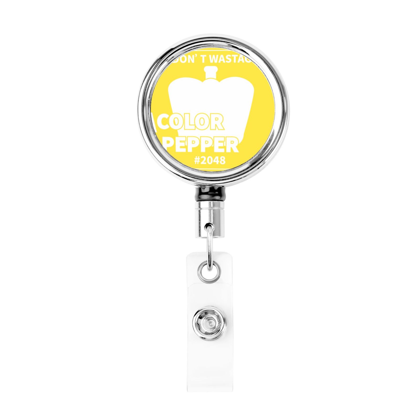 Heavy Duty Metal Retractable Badge Holder