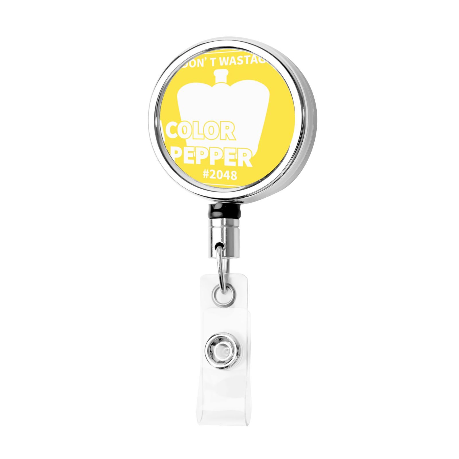 Heavy Duty Metal Retractable Badge Holder