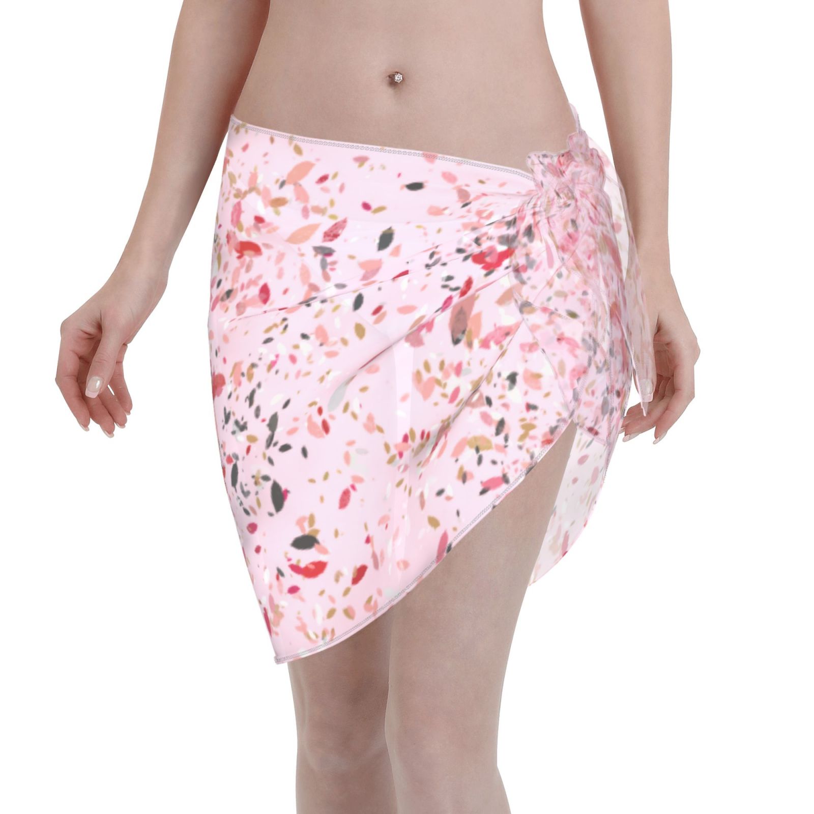 Women Short Sarongs Beach Wrap