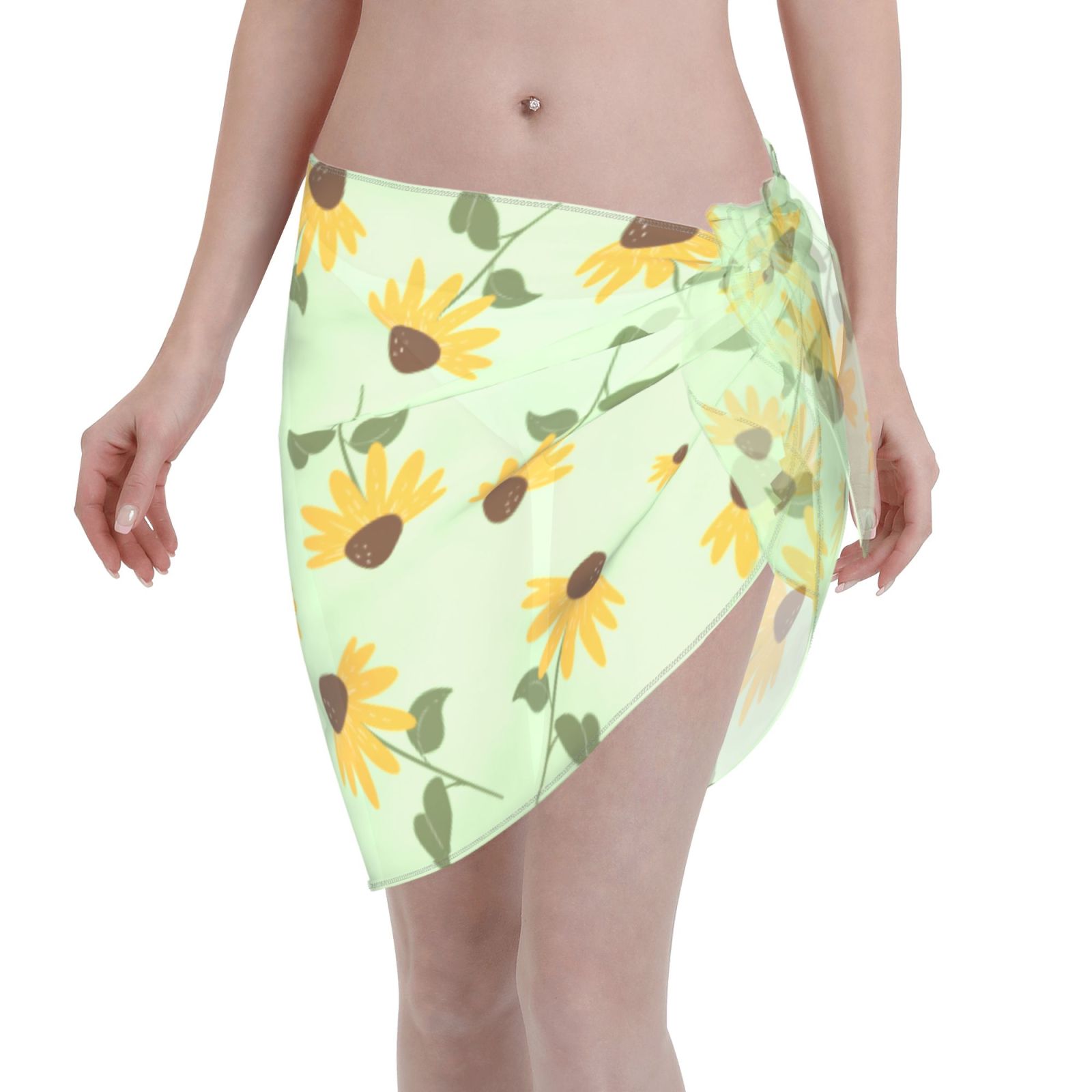 Women Short Sarongs Beach Wrap