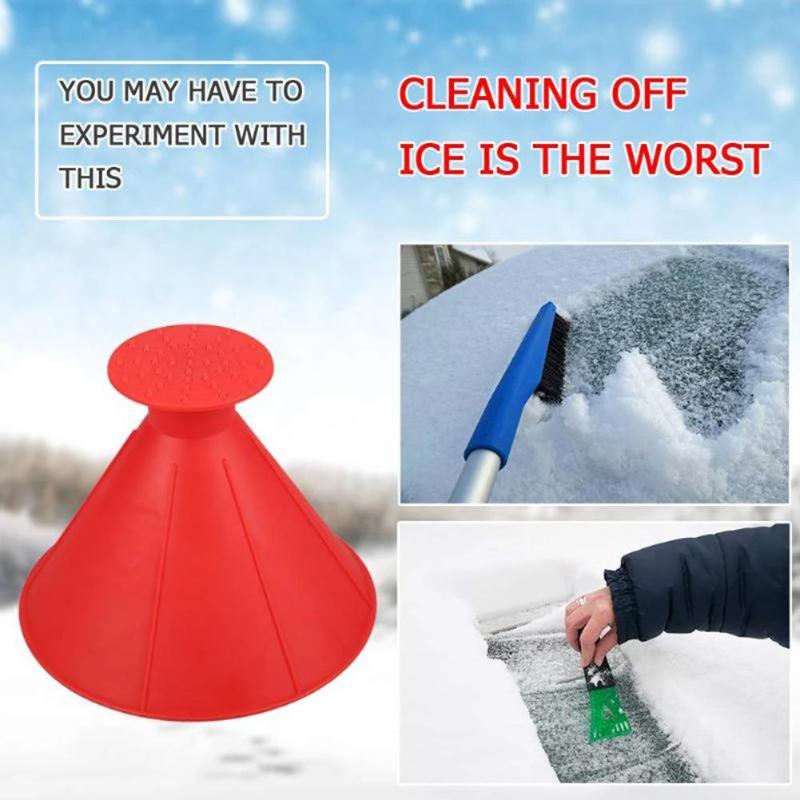 Cone Shaped Ice Scraper