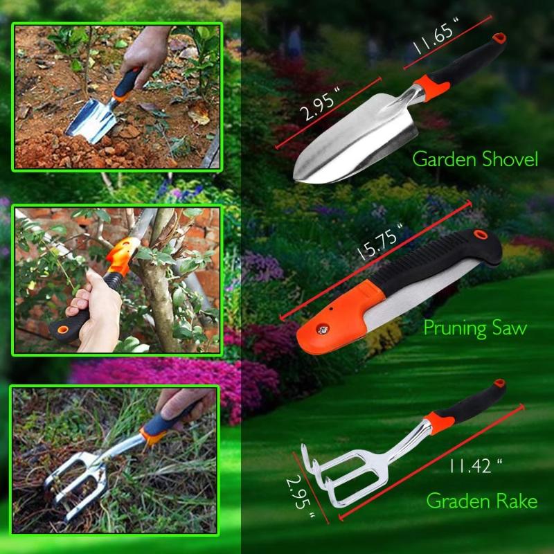 Gardening Tool Set With Hard Case